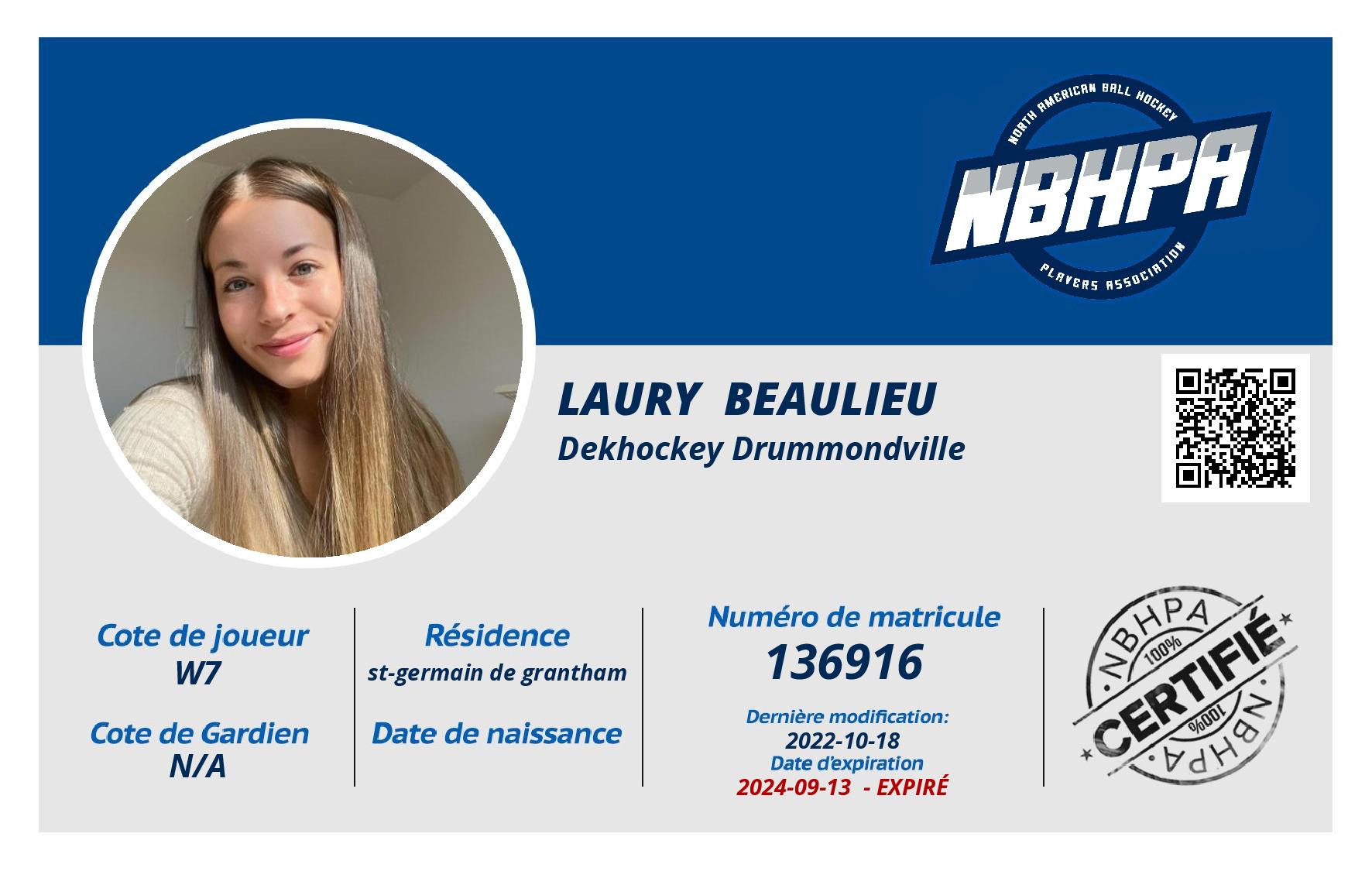 Laury  Beaulieu