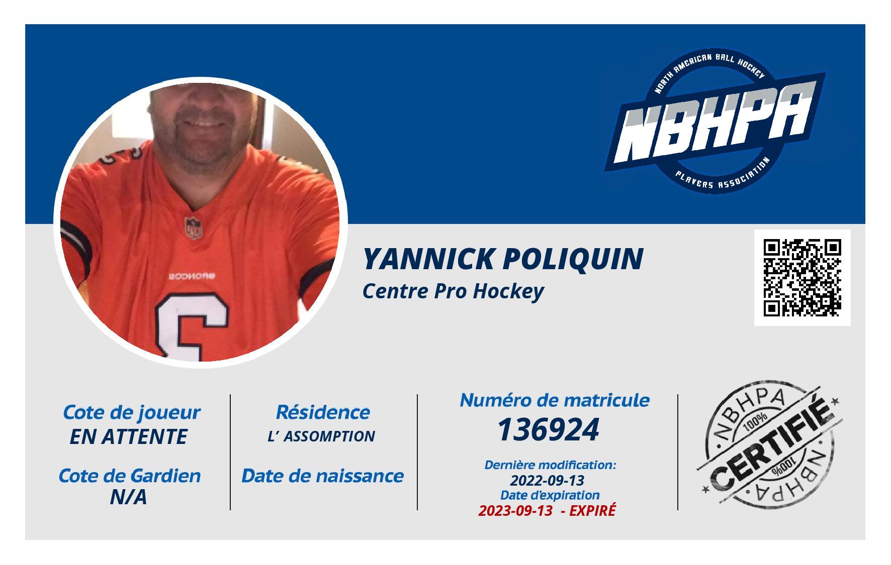 Yannick Poliquin