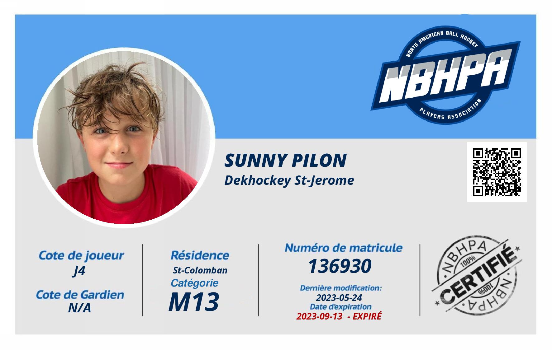 Sunny Pilon