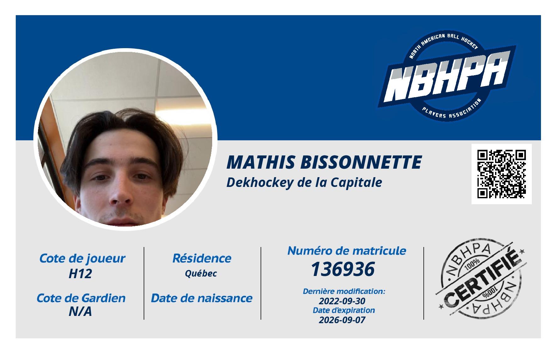 Mathis Bissonnette