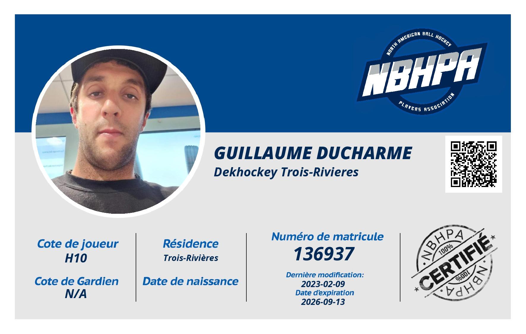 Guillaume Ducharme