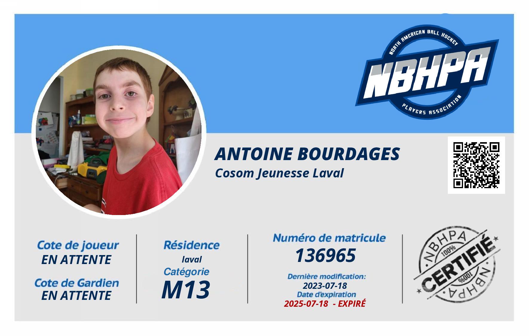 Antoine Bourdages