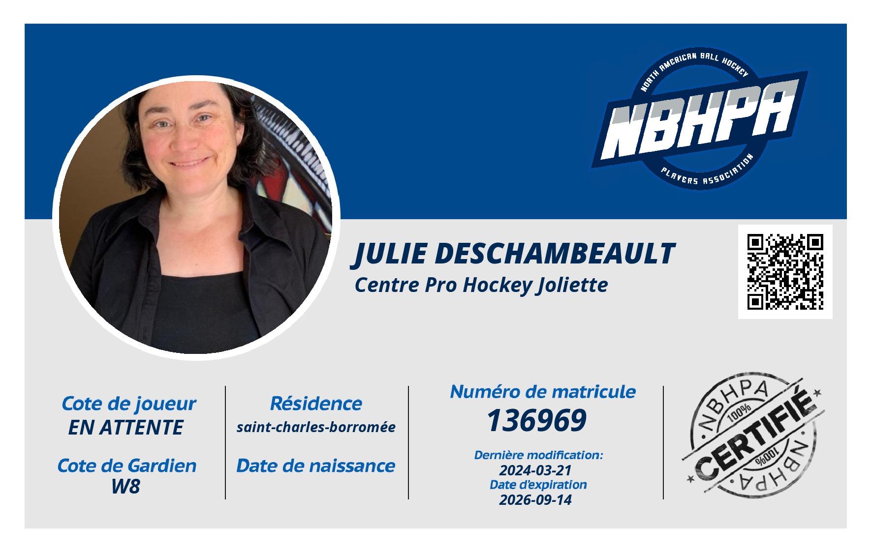 Julie Deschambeault
