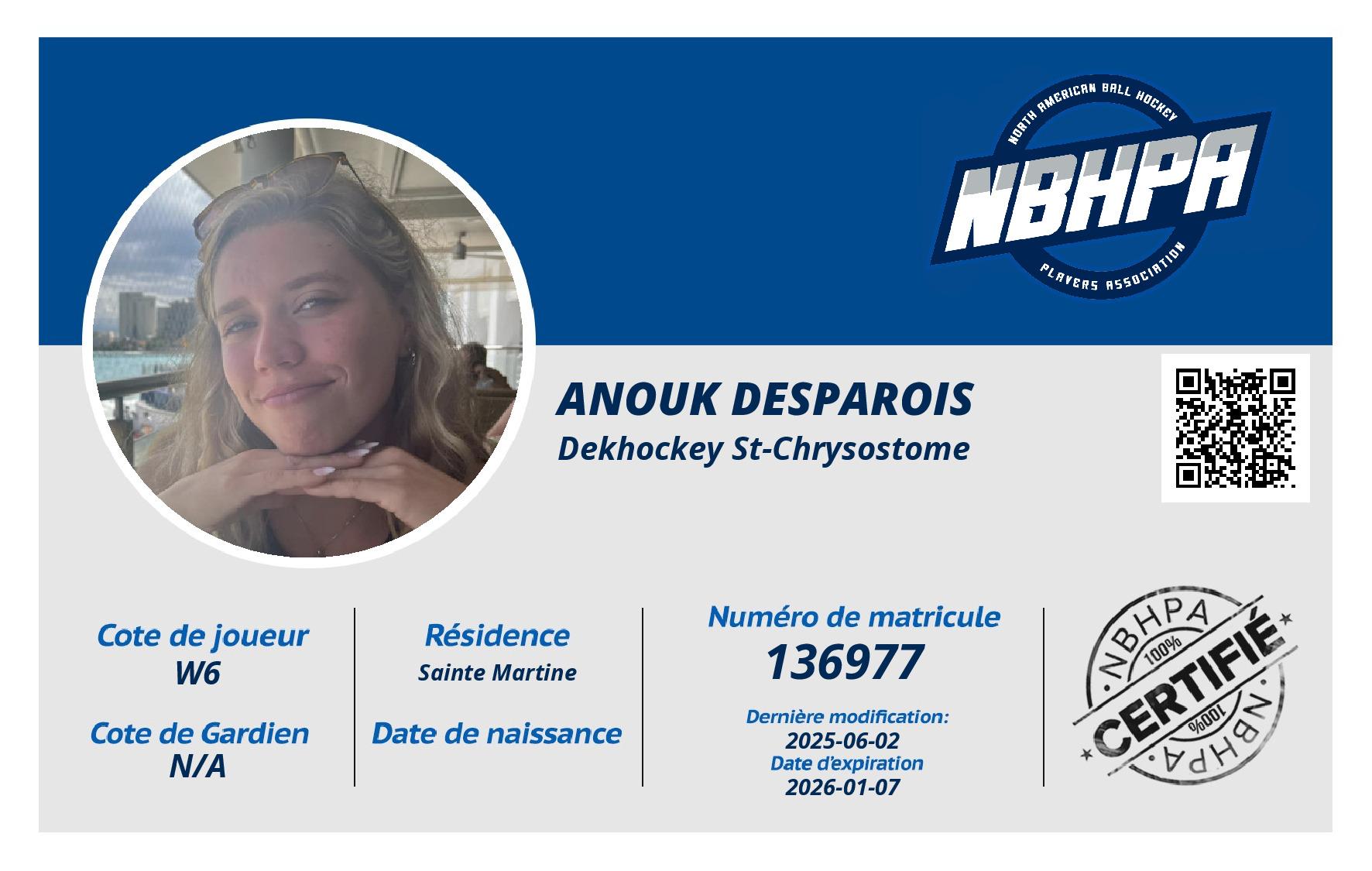 Anouk Desparois