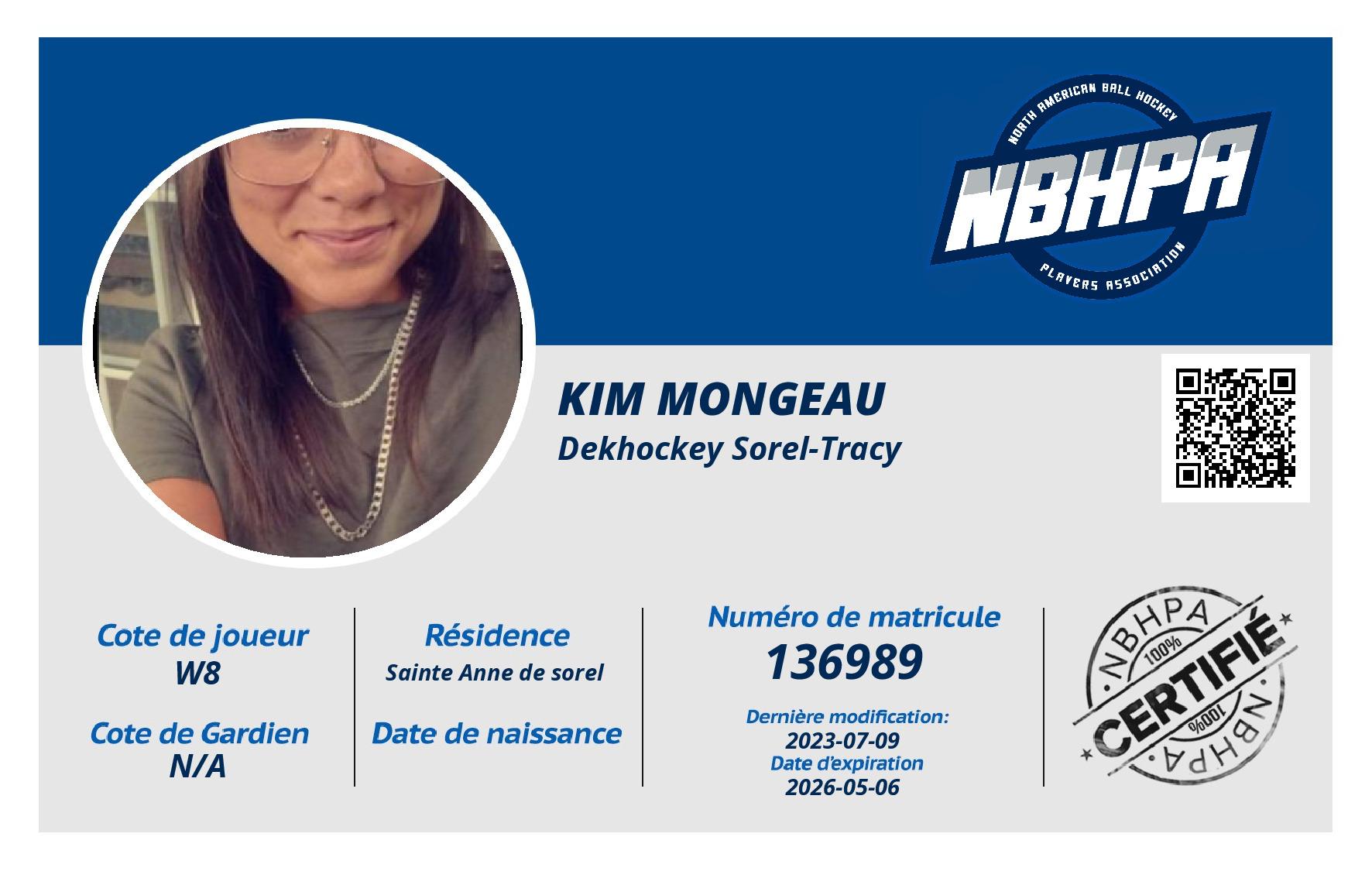 Kim Mongeau 