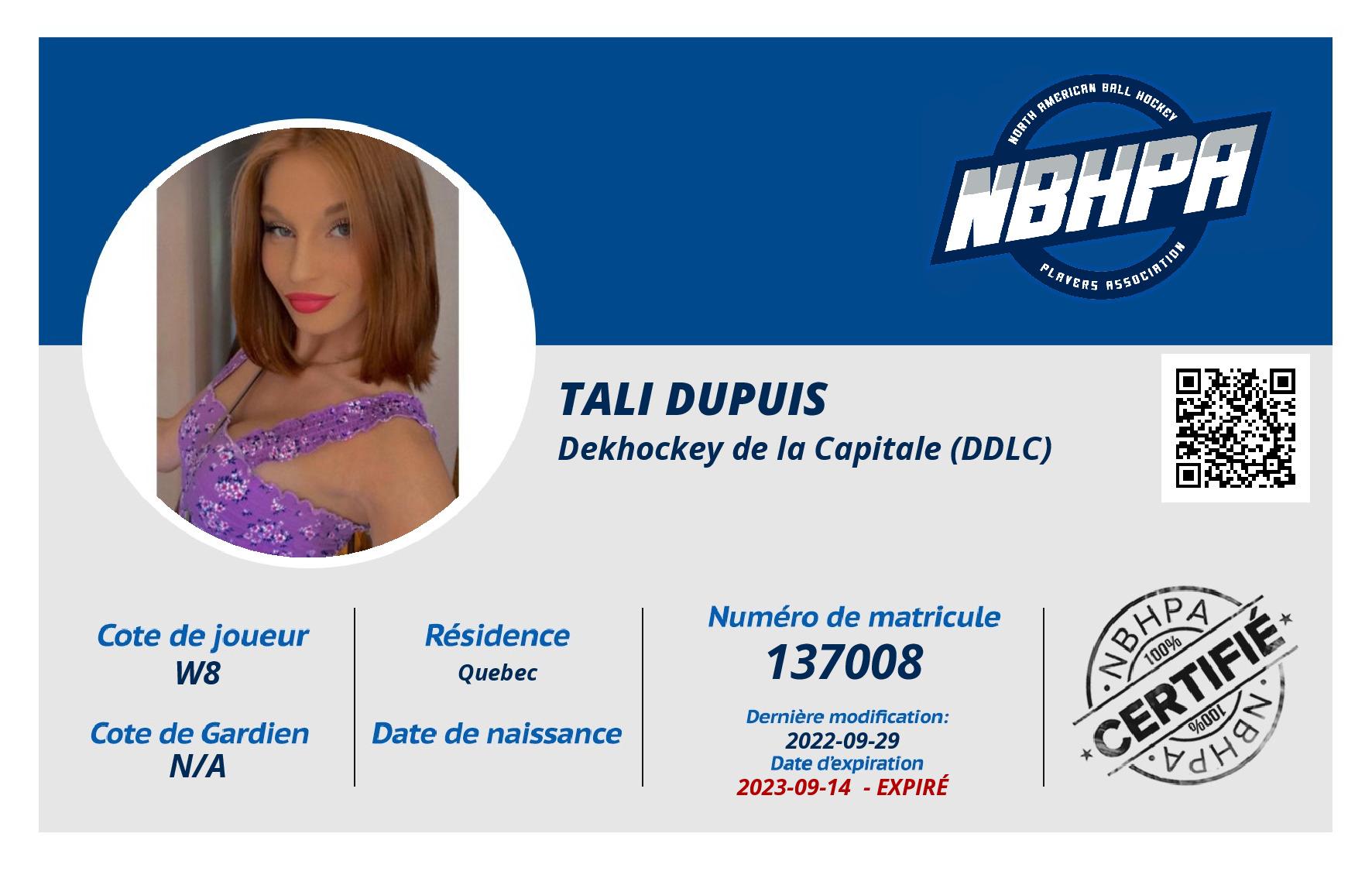 Tali Dupuis
