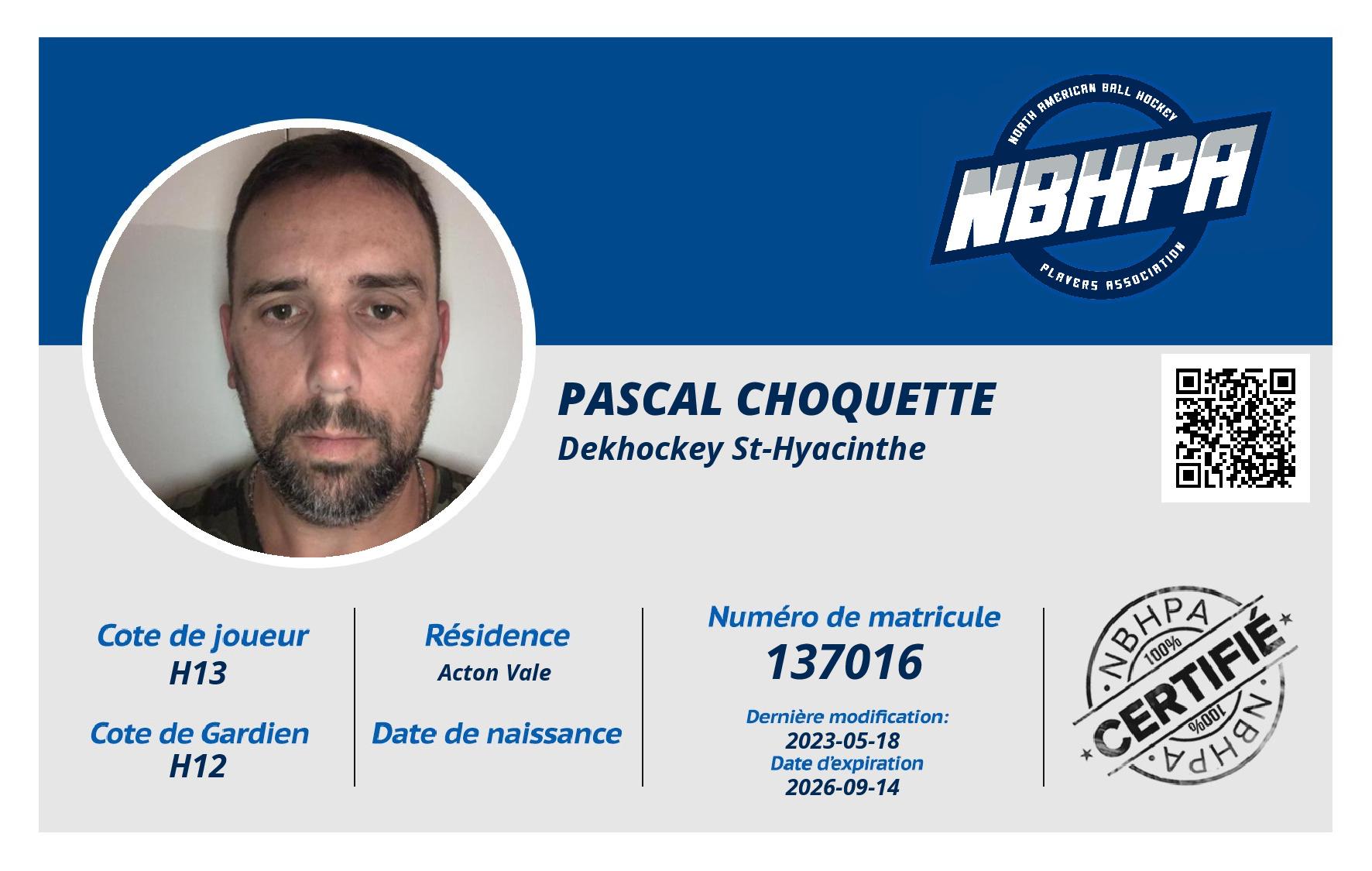 Pascal Choquette
