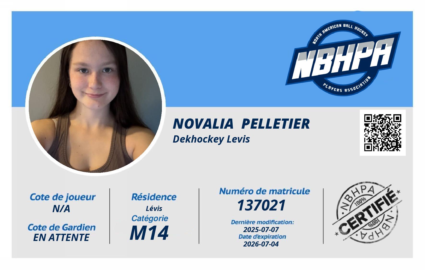 Novalia  Pelletier 