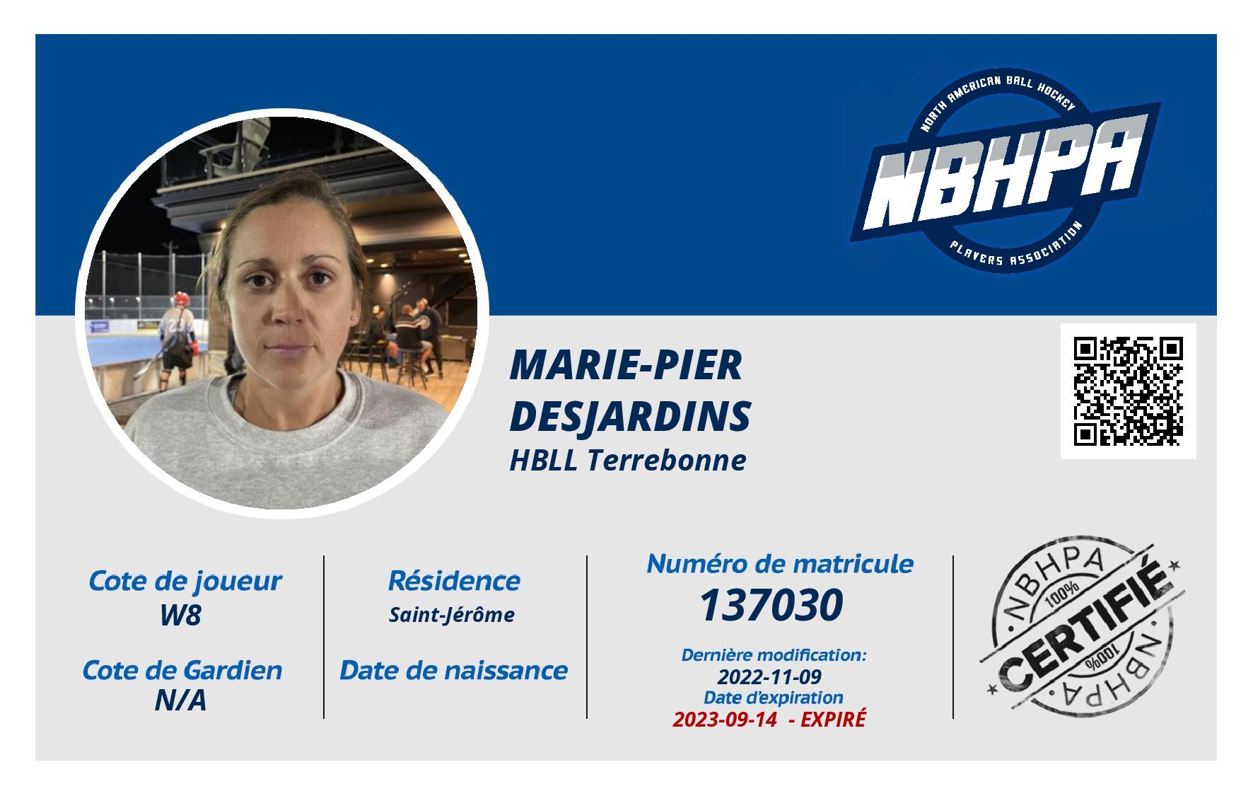 Marie-Pier Desjardins