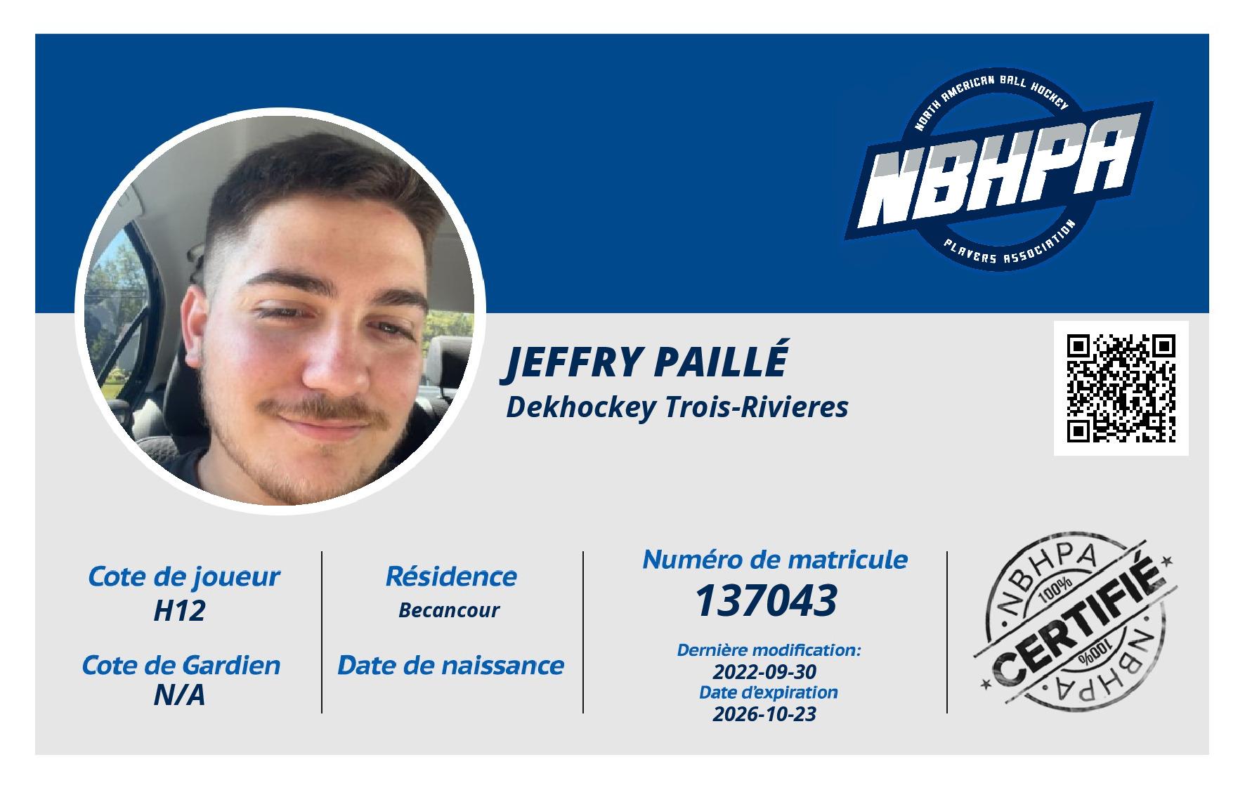Jeffry Paillé
