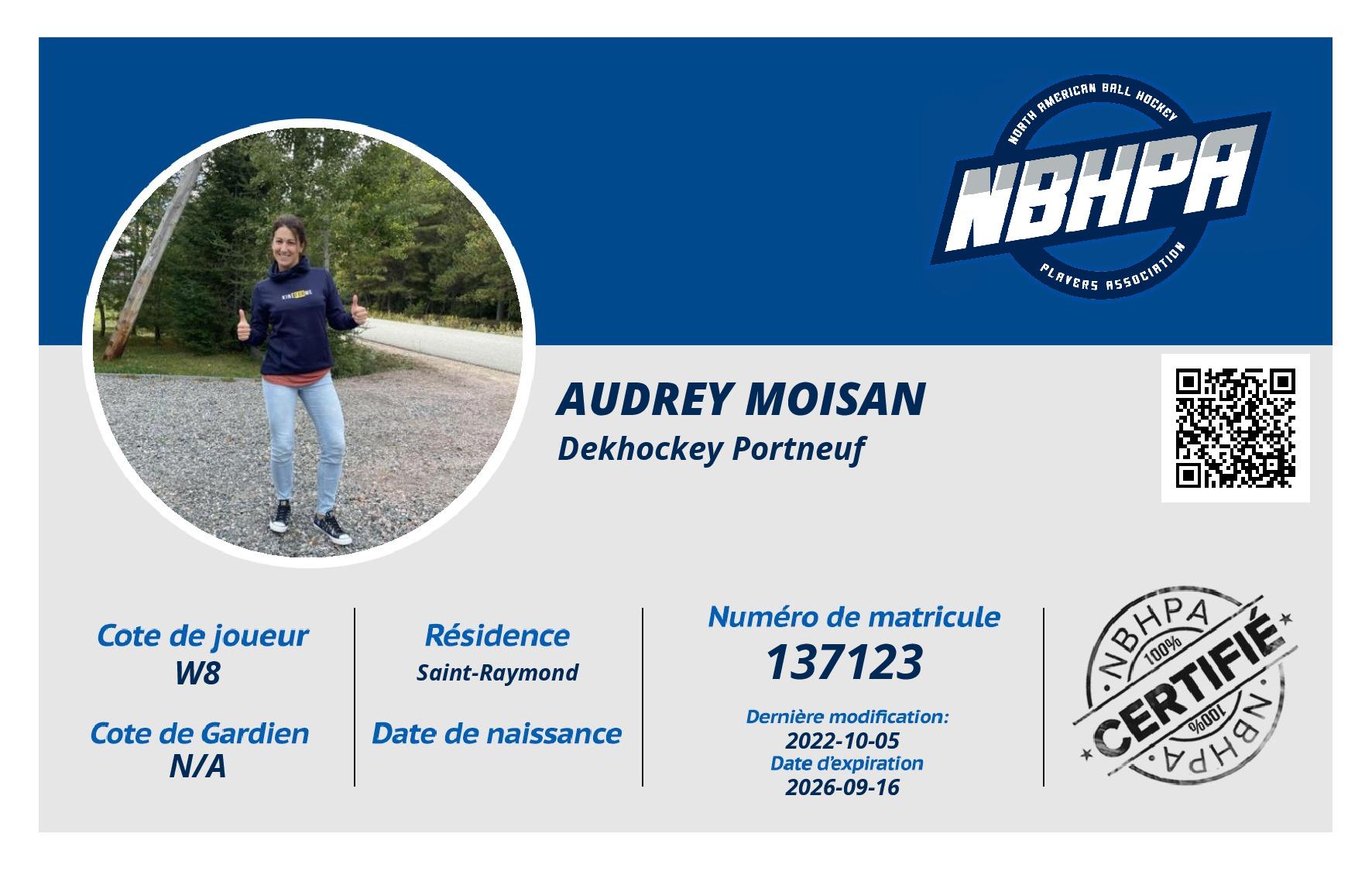 Audrey Moisan