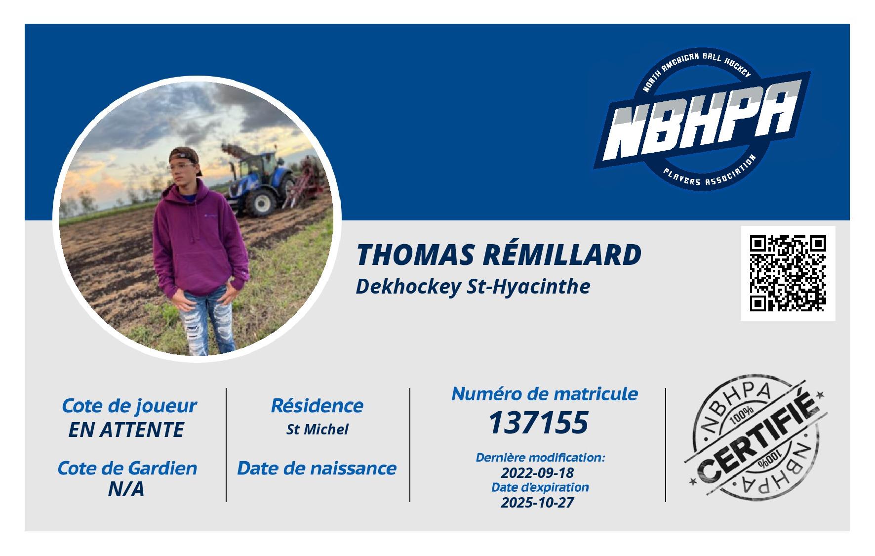 Thomas Rémillard 