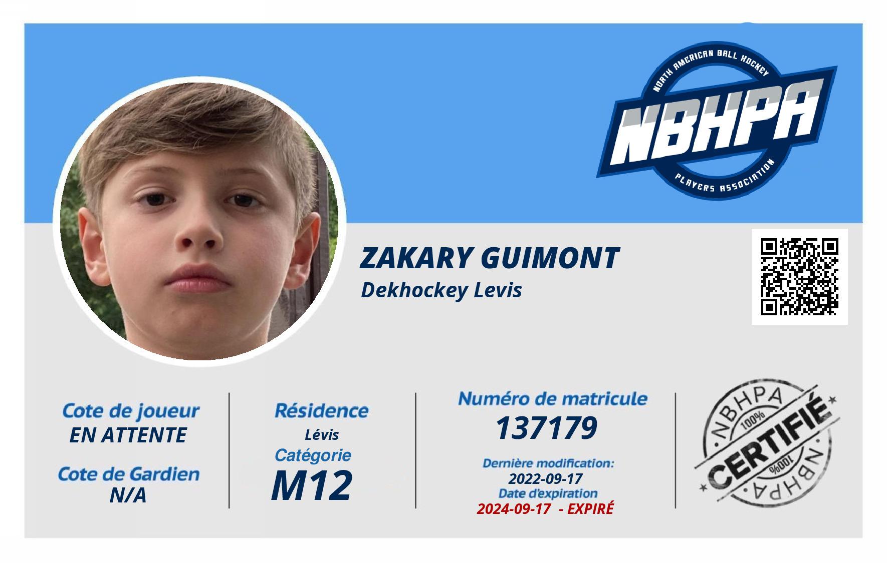 Zakary Guimont