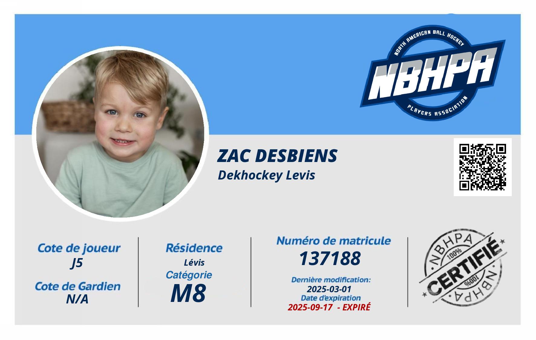 Zac Desbiens