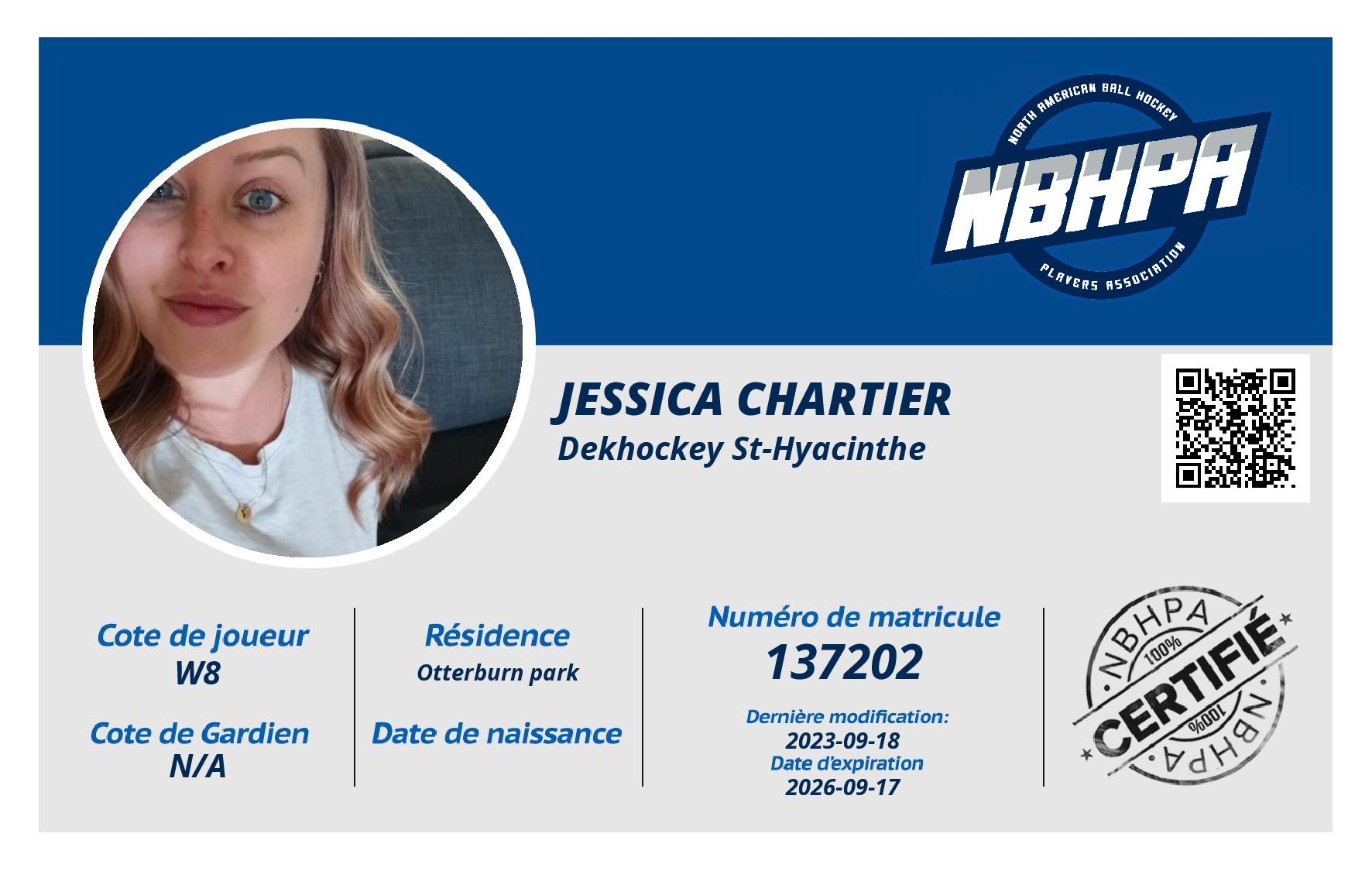 Jessica Chartier