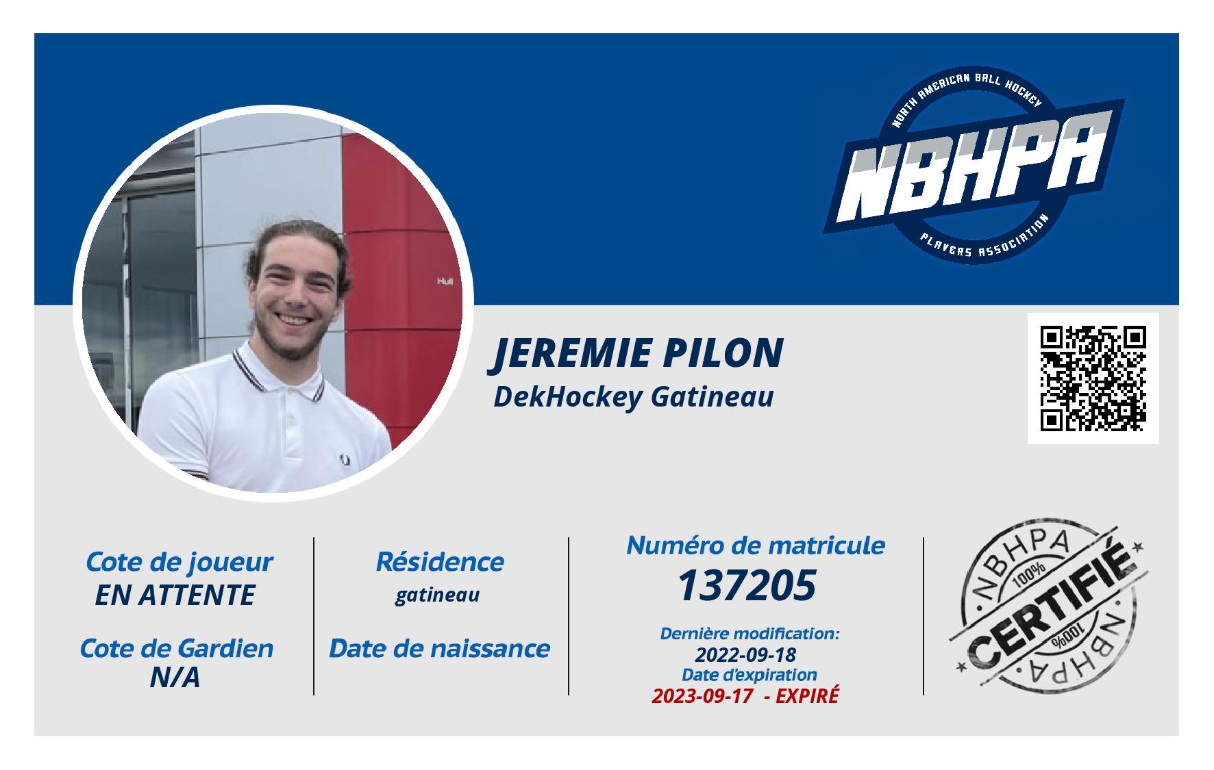 Jeremie Pilon