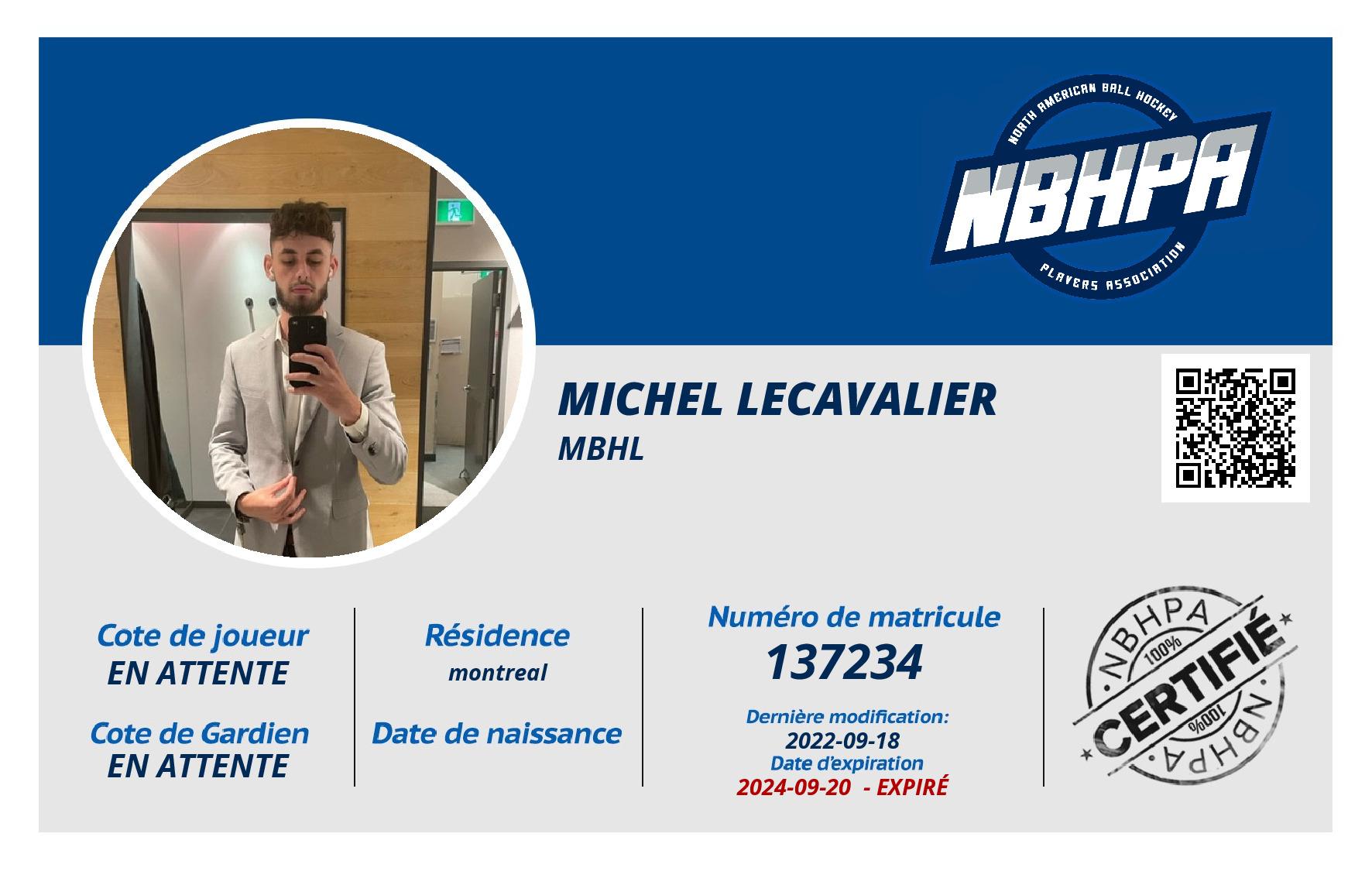 Michel Lecavalier