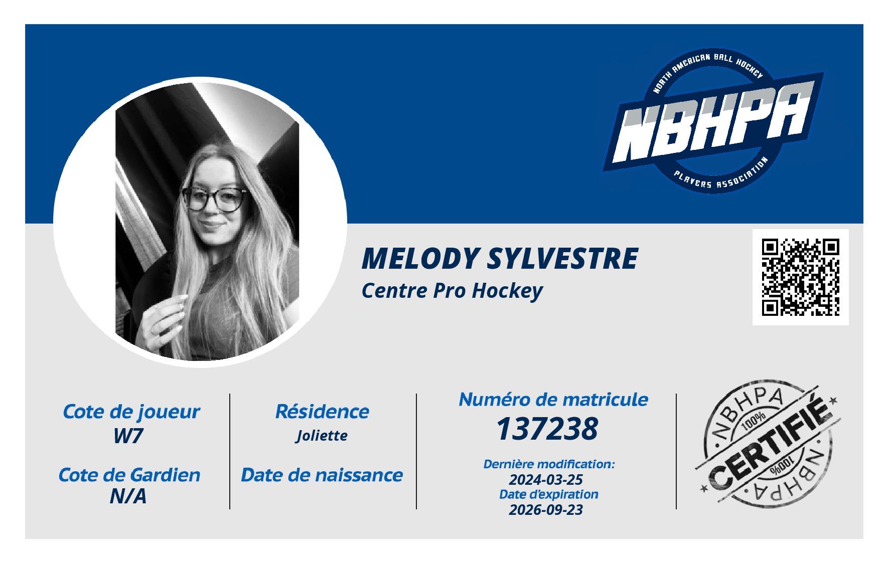 Melody Sylvestre
