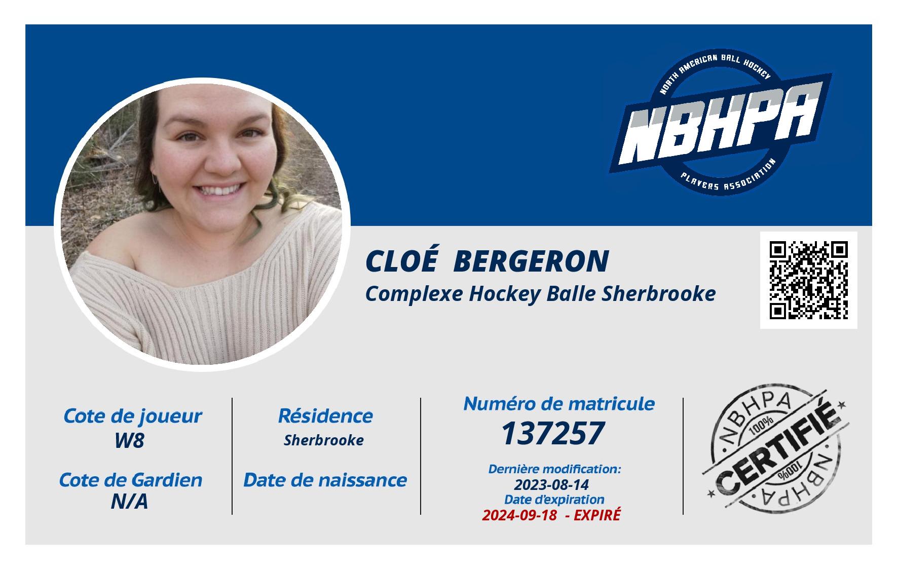 Cloé  Bergeron 