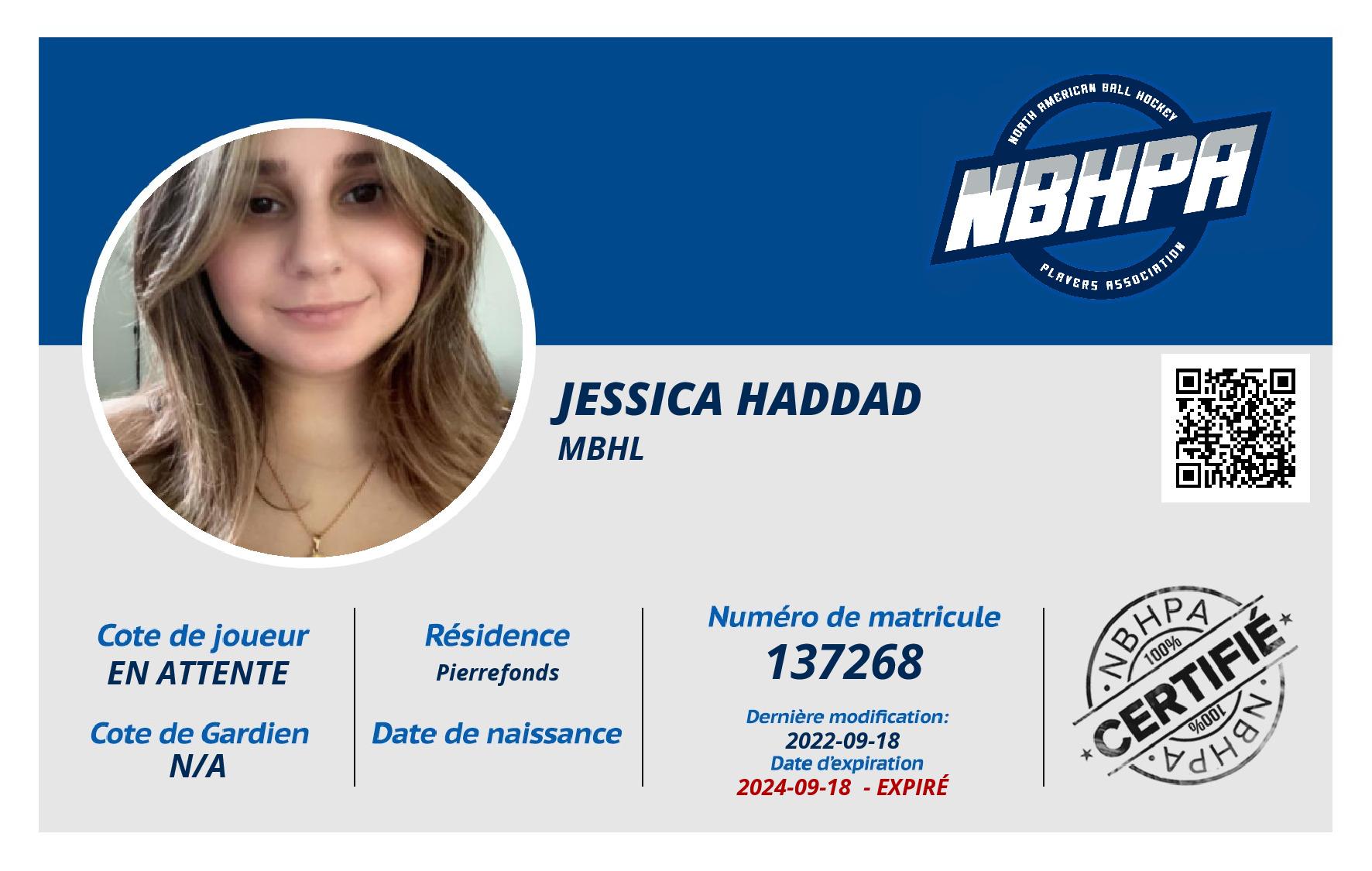 Jessica Haddad
