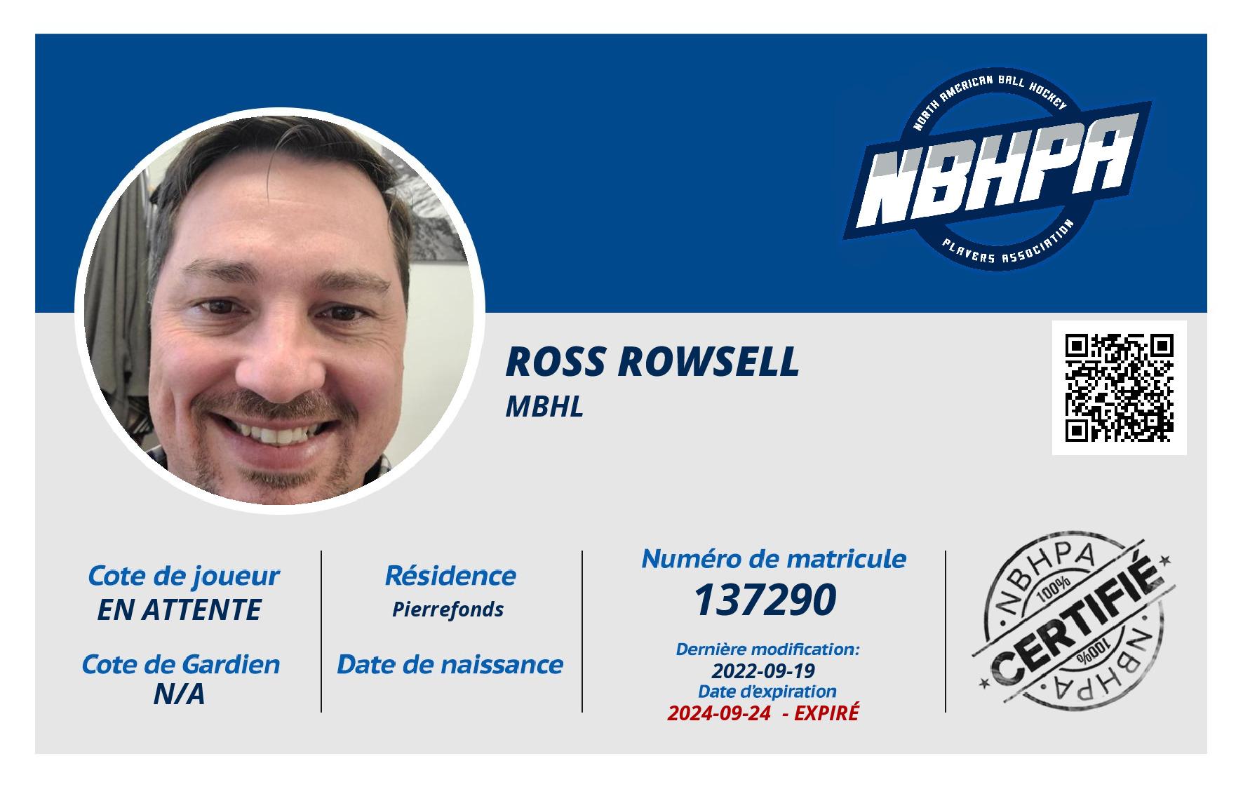 Ross Rowsell