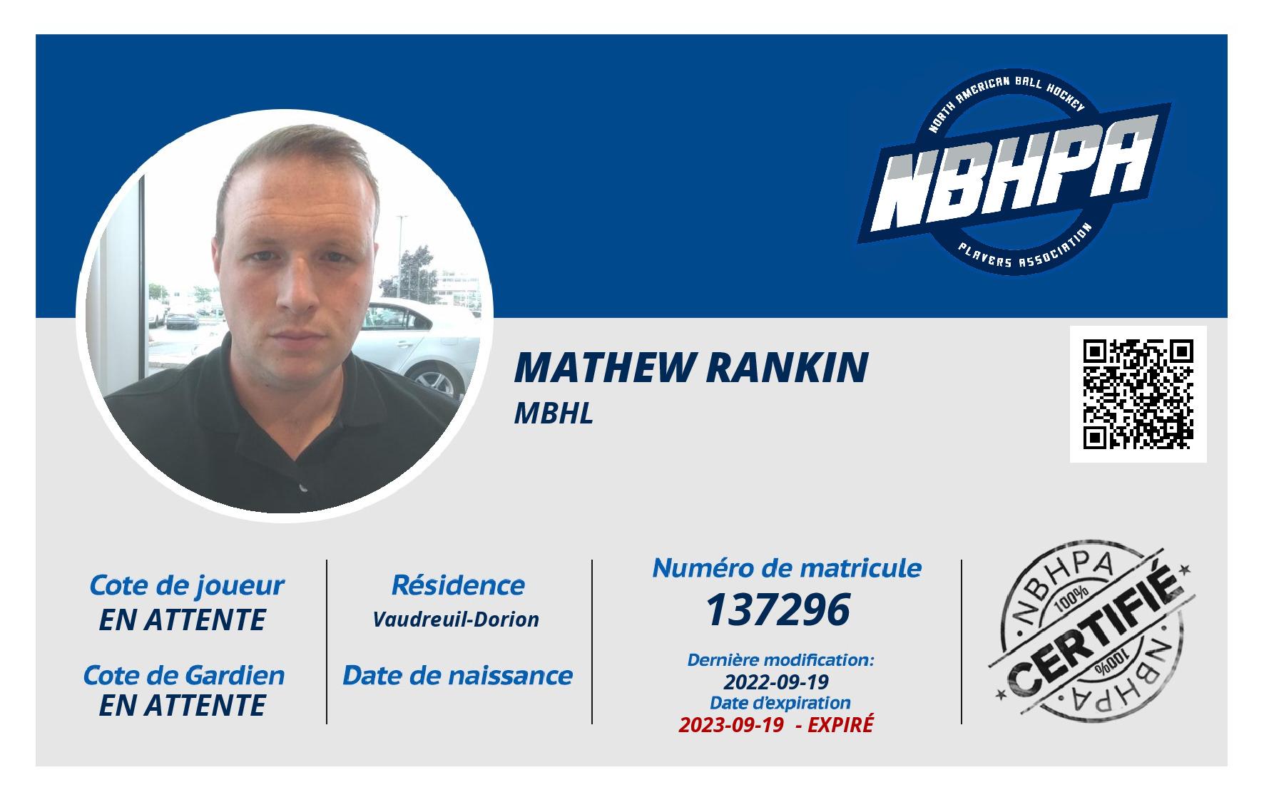 Mathew Rankin