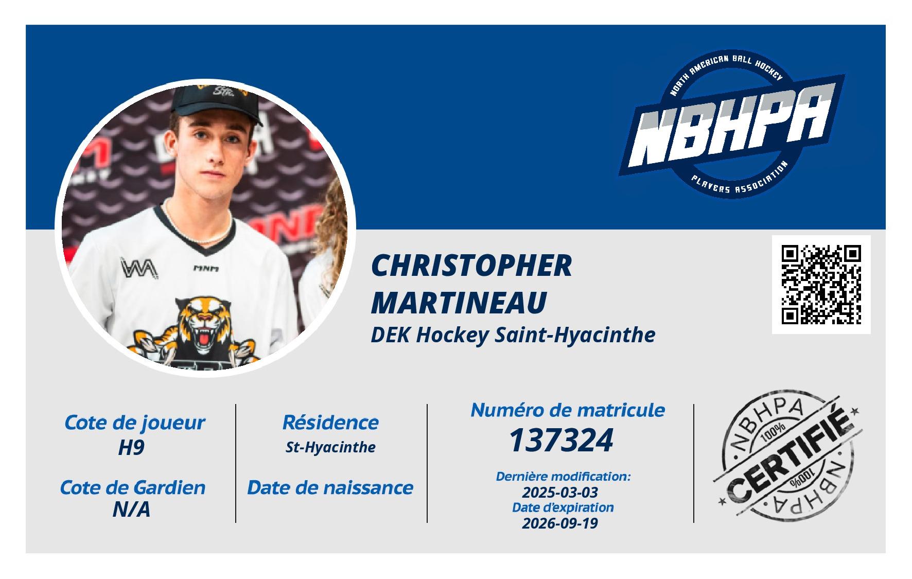 Christopher Martineau