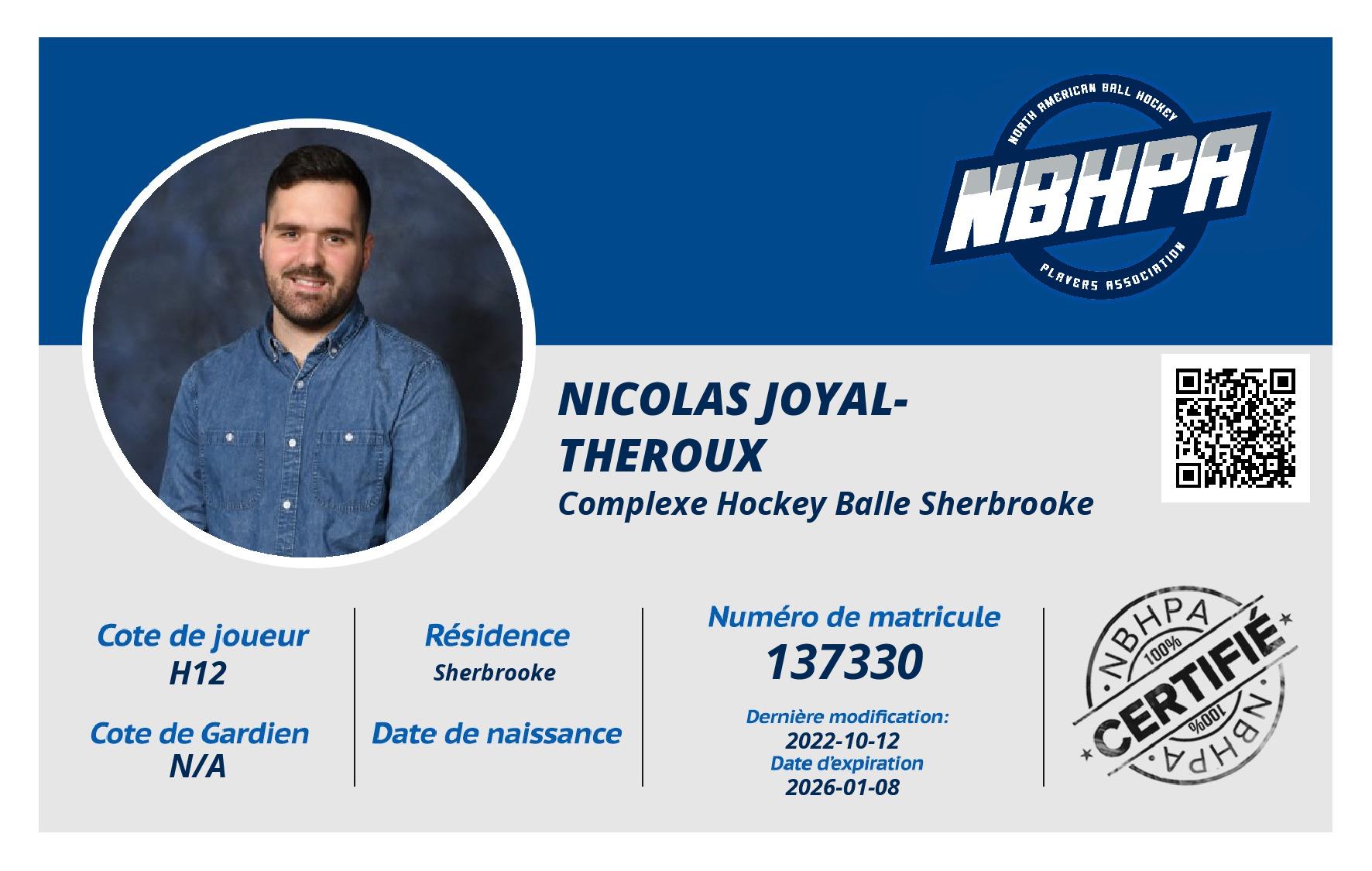 Nicolas Joyal-Theroux