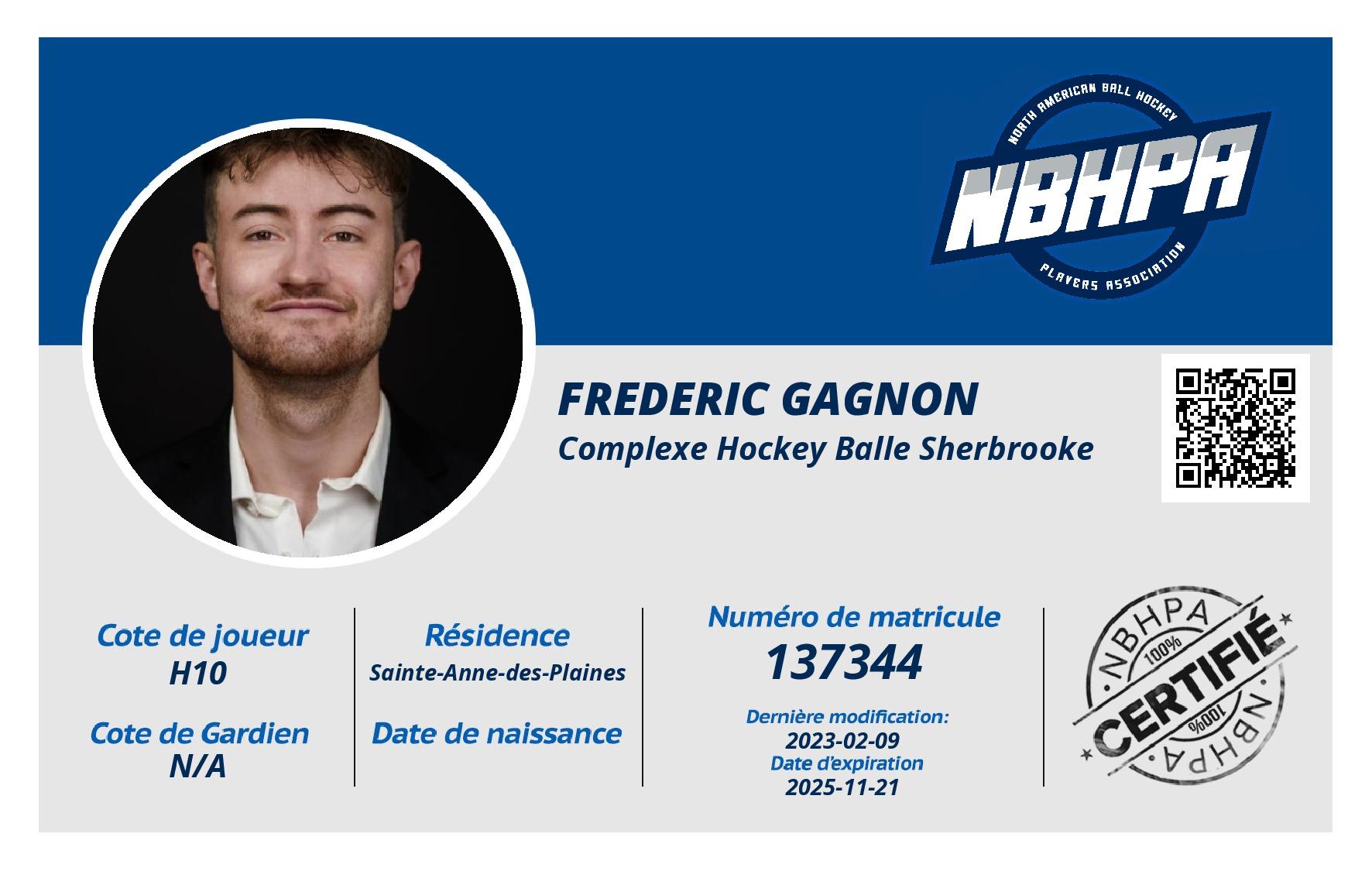 Frederic Gagnon