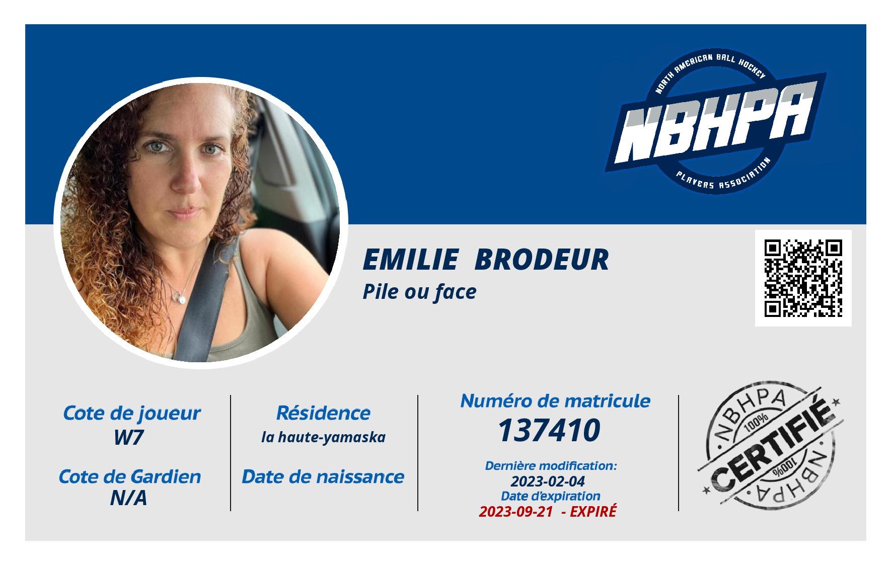 Emilie  Brodeur