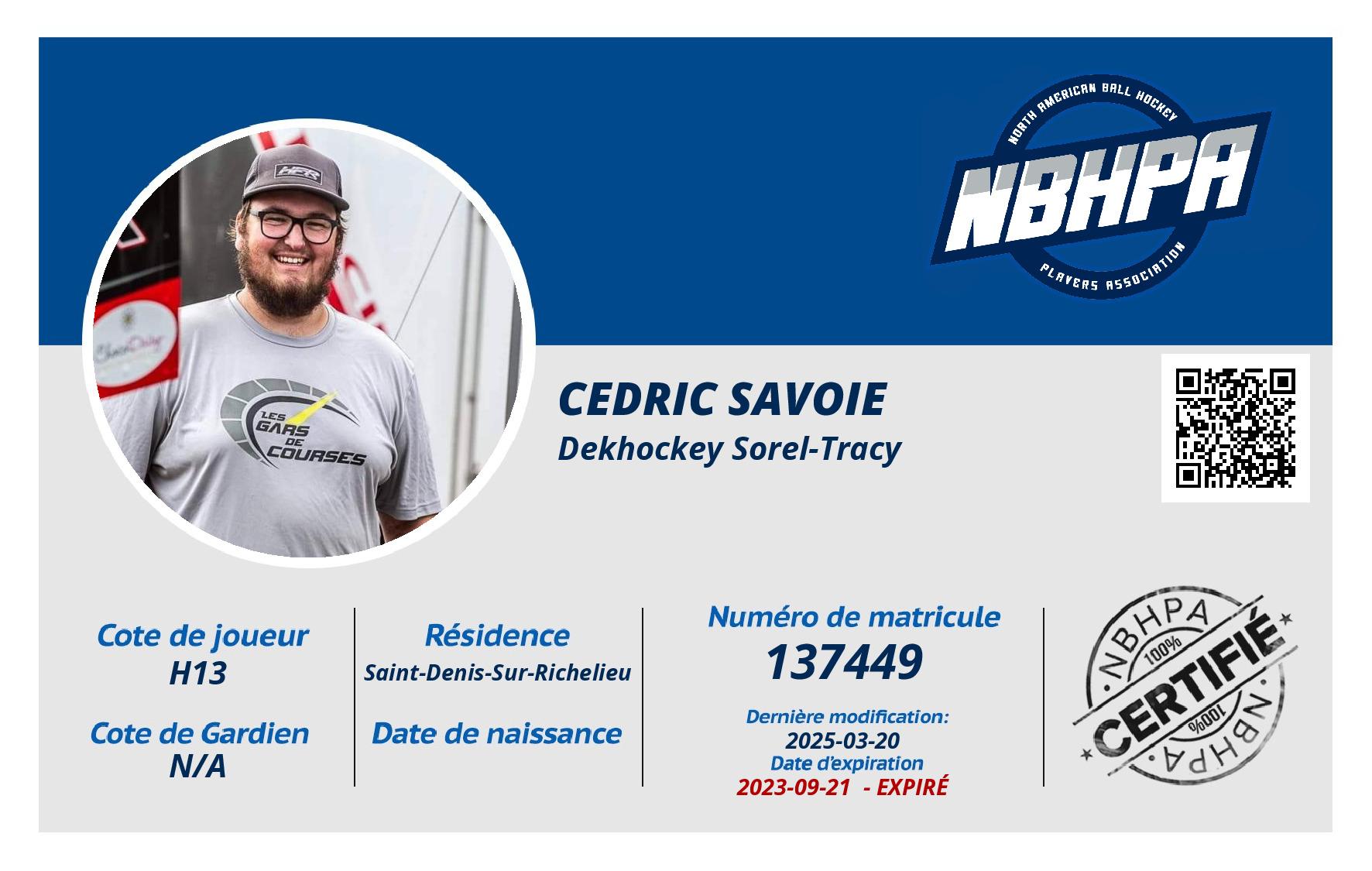 Cedric Savoie