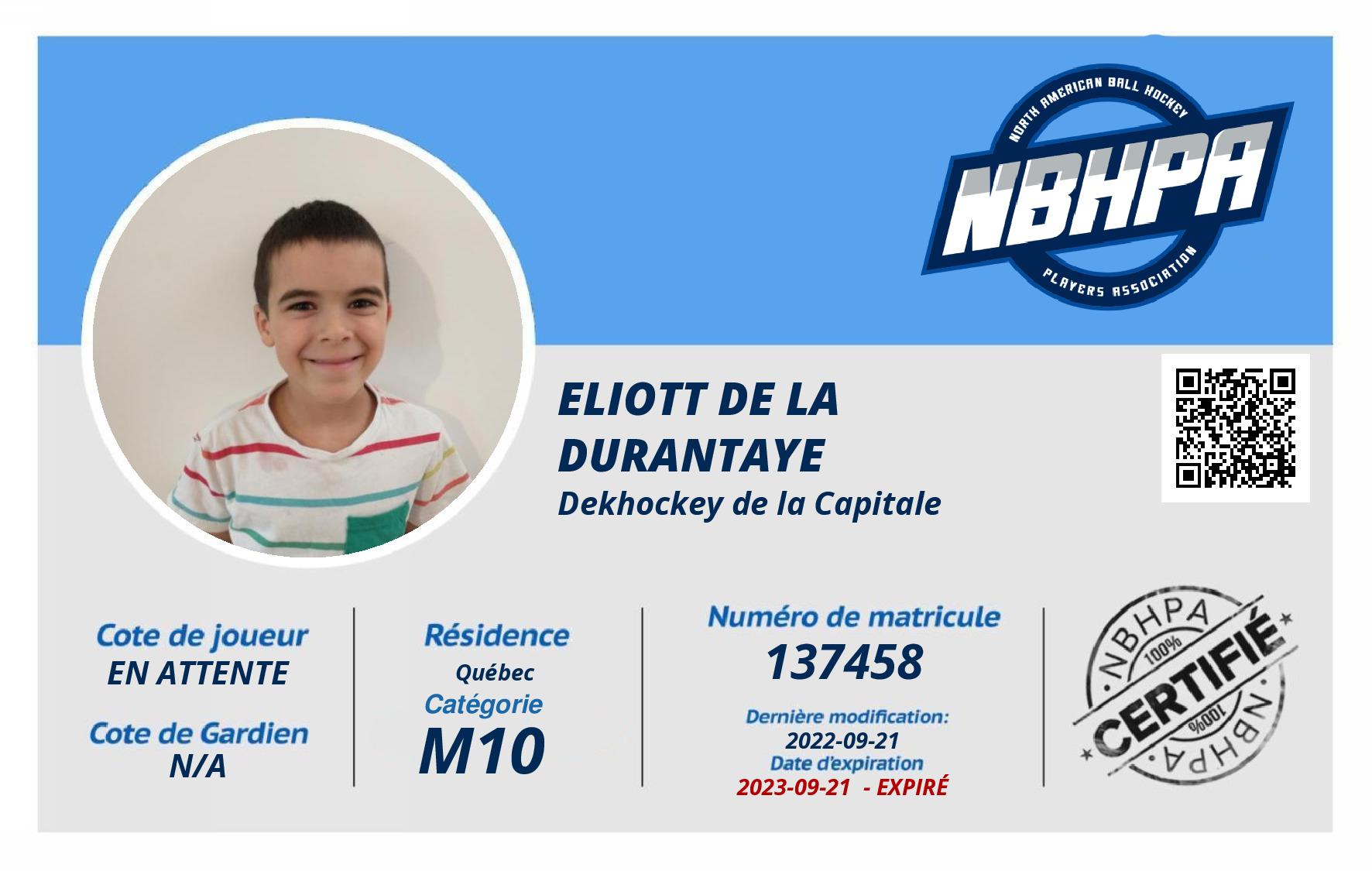 Eliott de la Durantaye