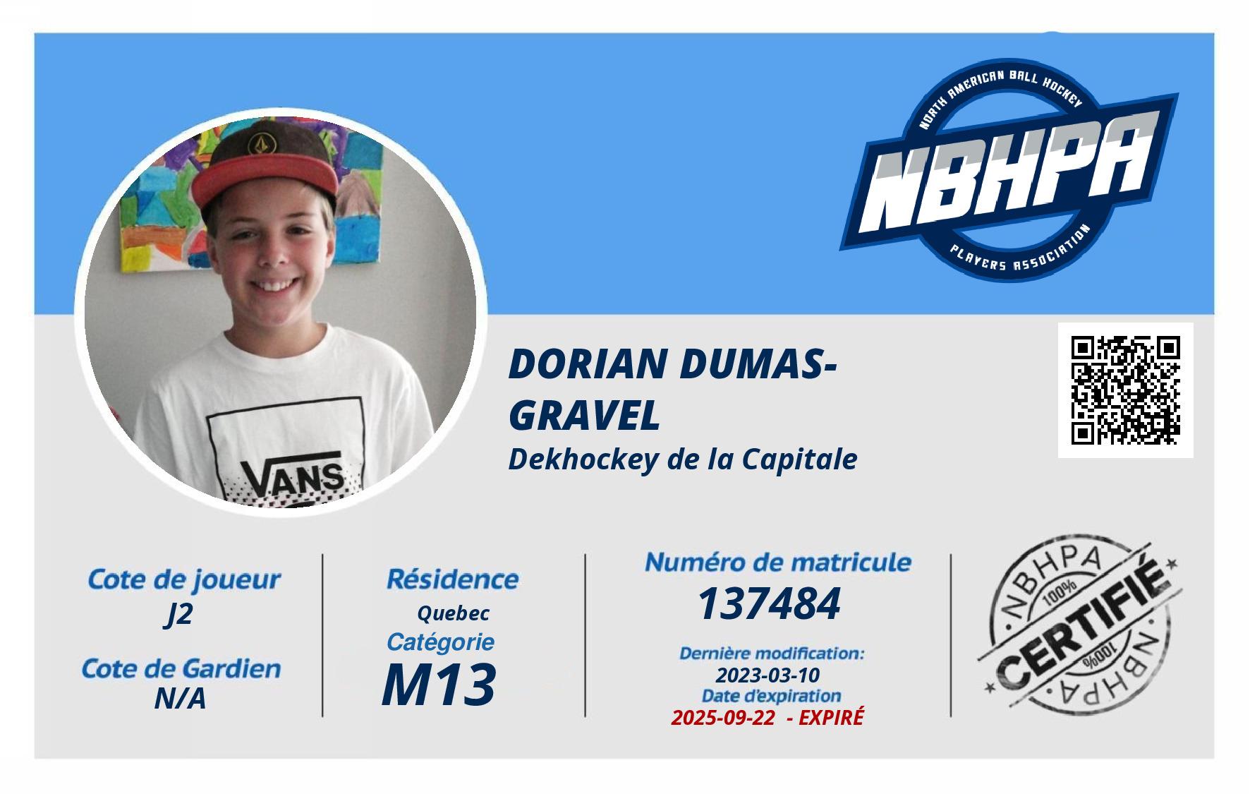 Dorian Dumas-Gravel