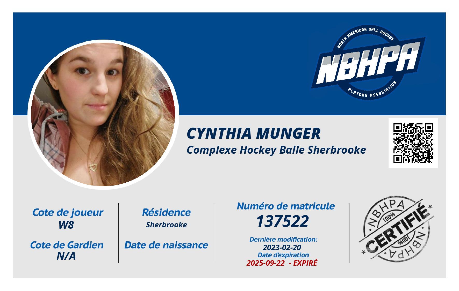 Cynthia Munger