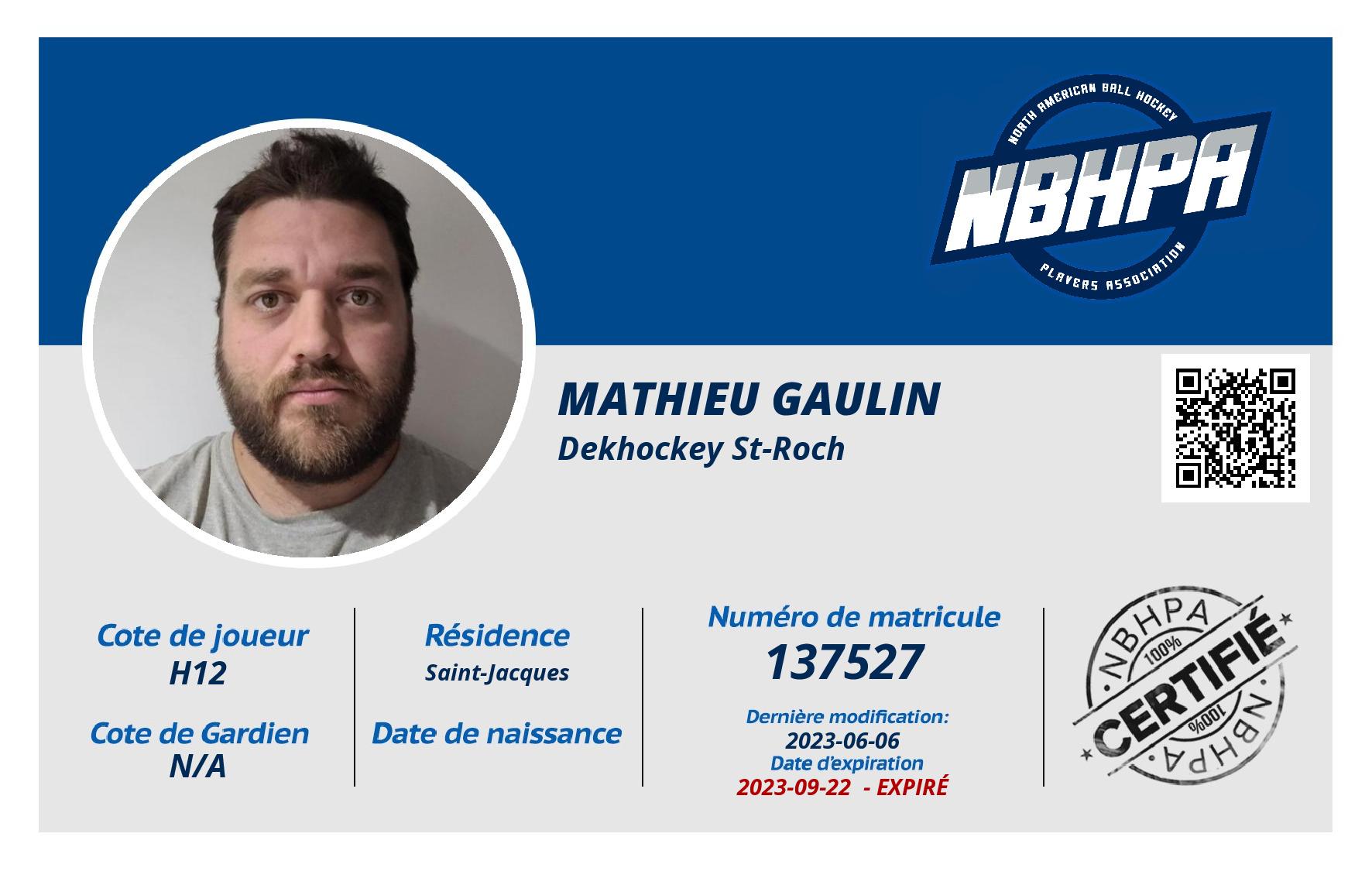 Mathieu Gaulin