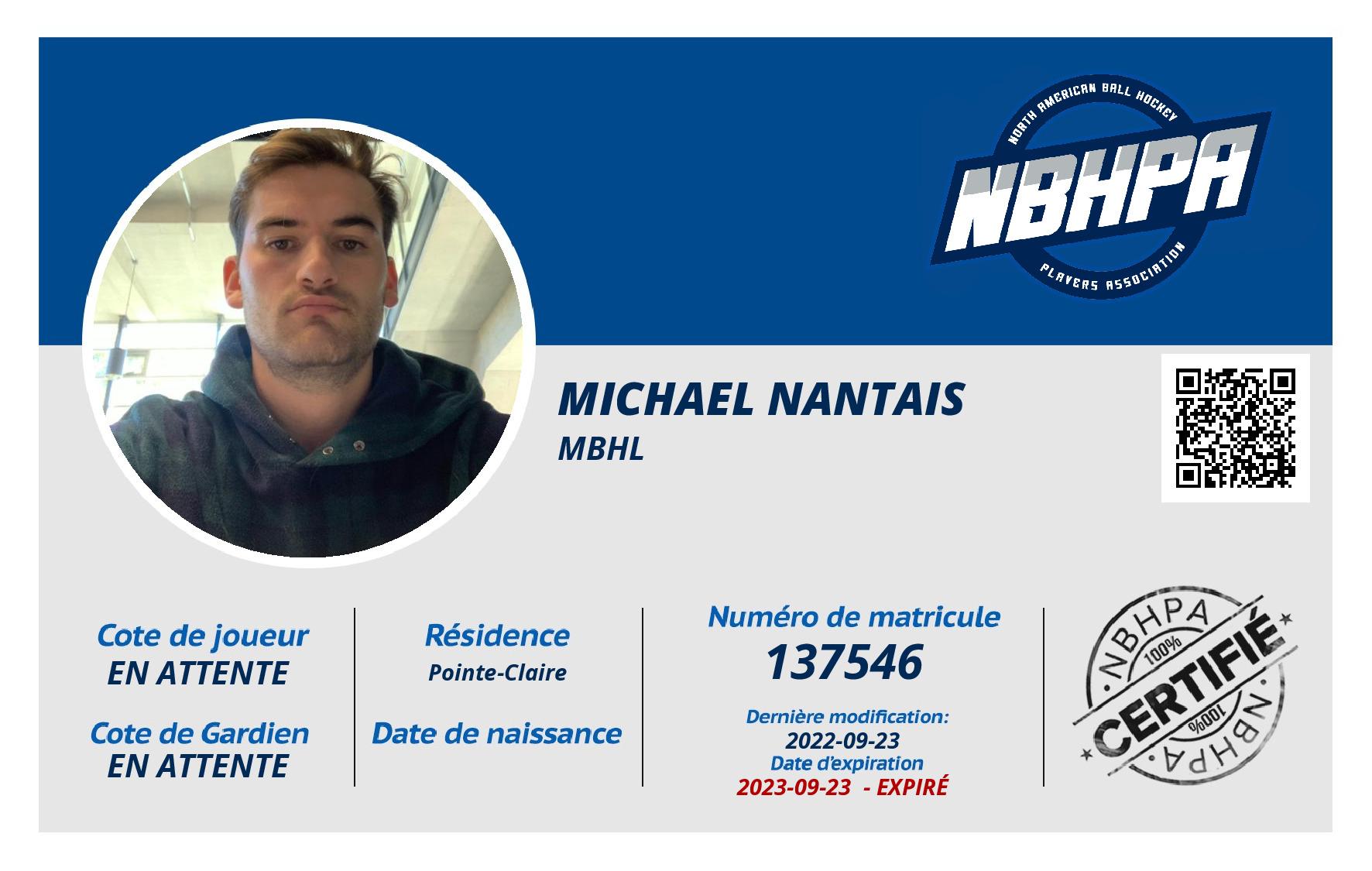 Michael Nantais