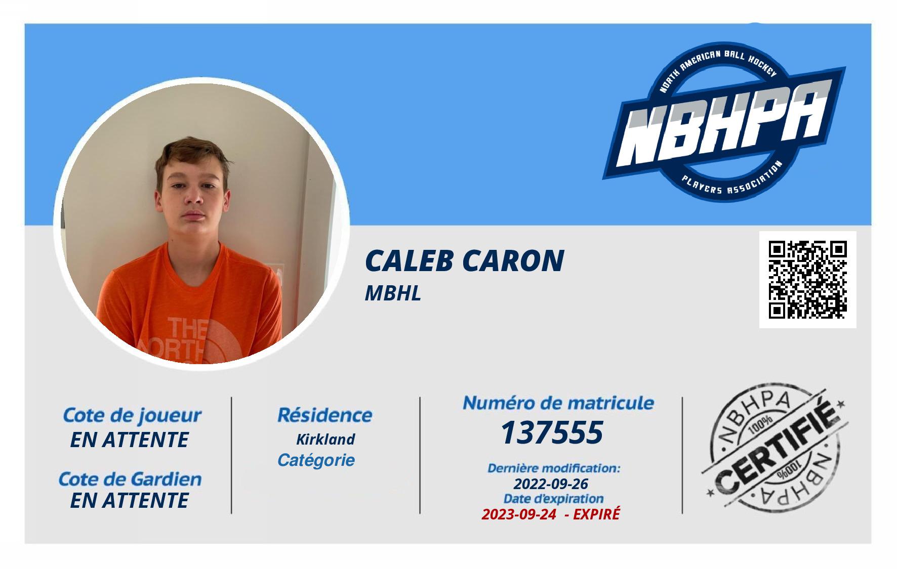 Caleb Caron