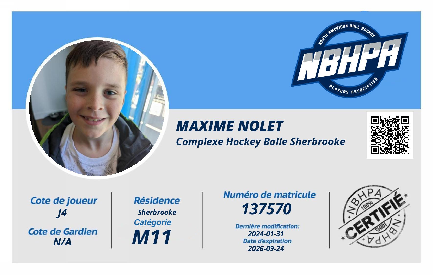 Maxime Nolet