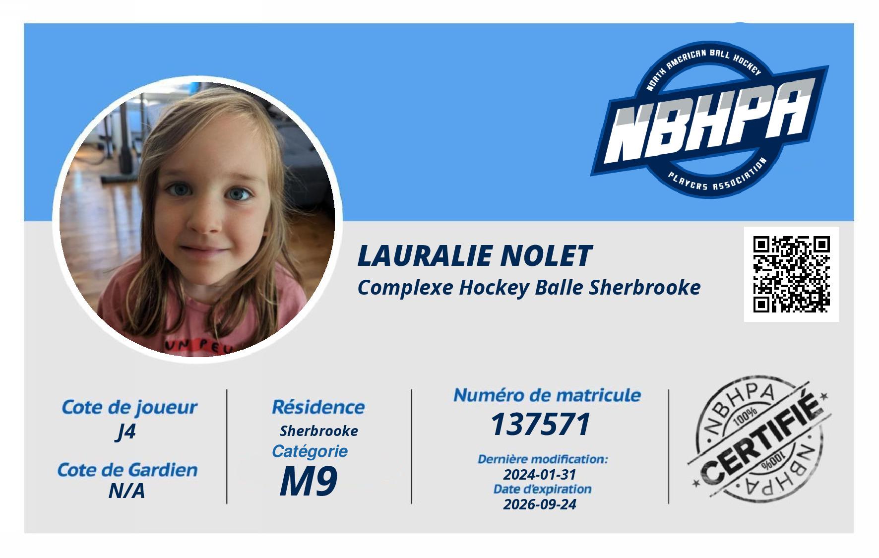 Lauralie Nolet