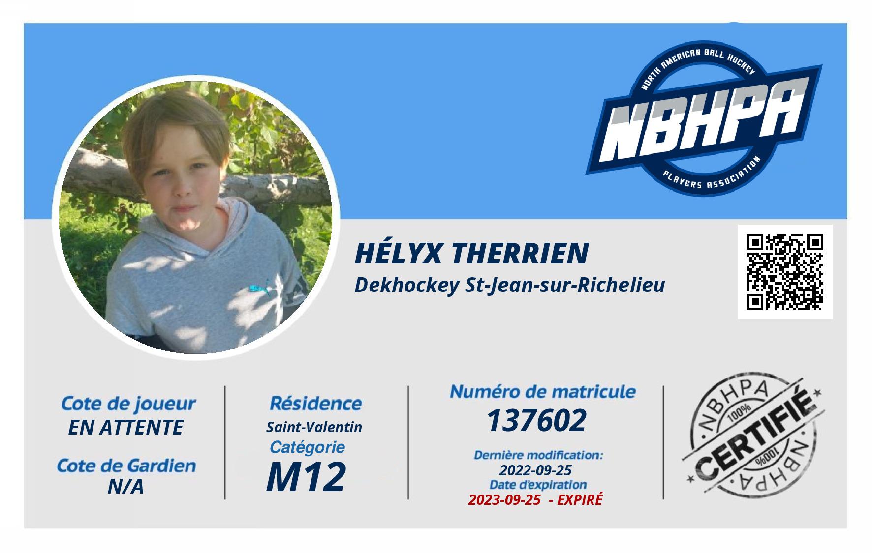 Hélyx Therrien