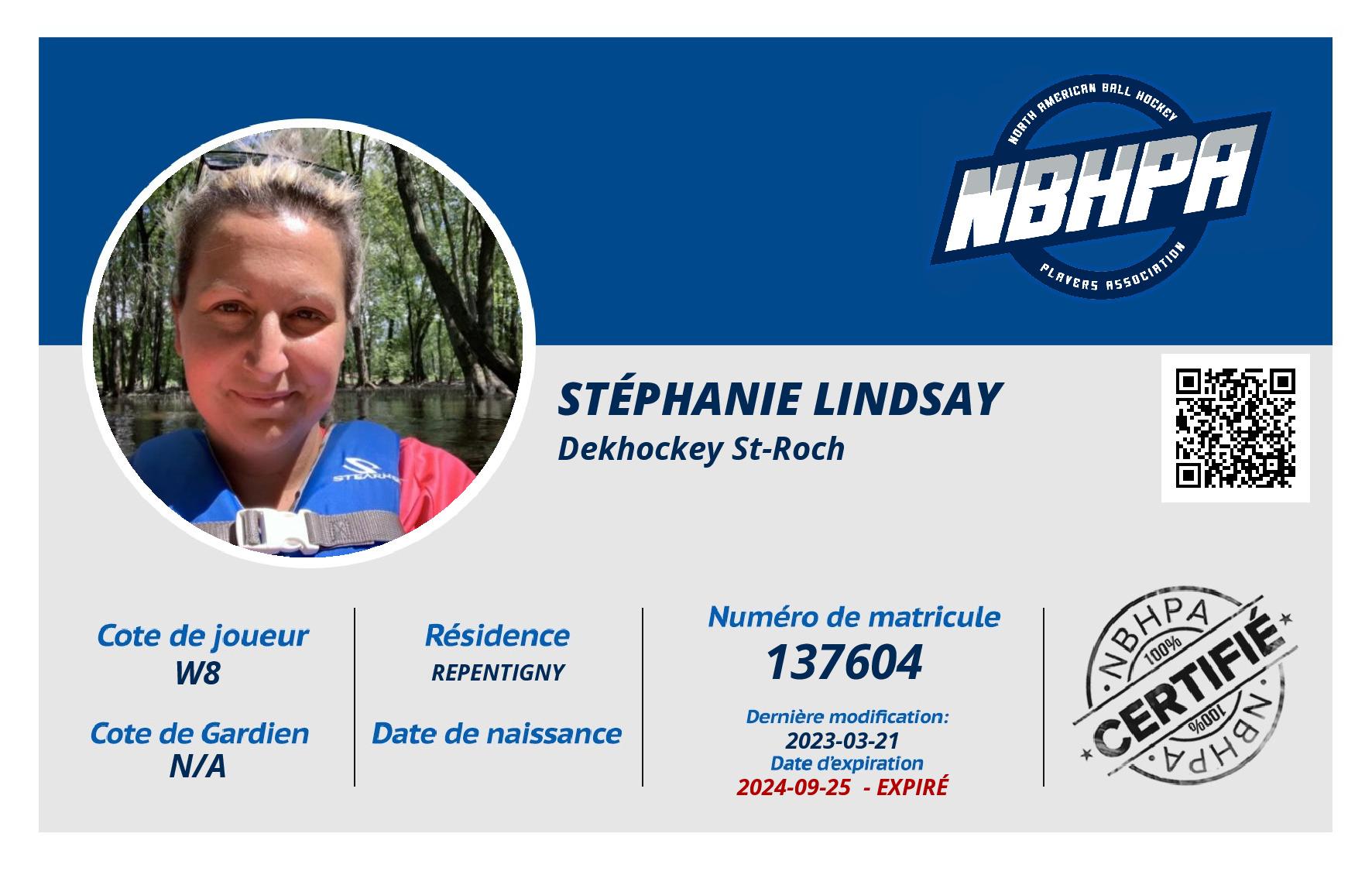 Stéphanie Lindsay