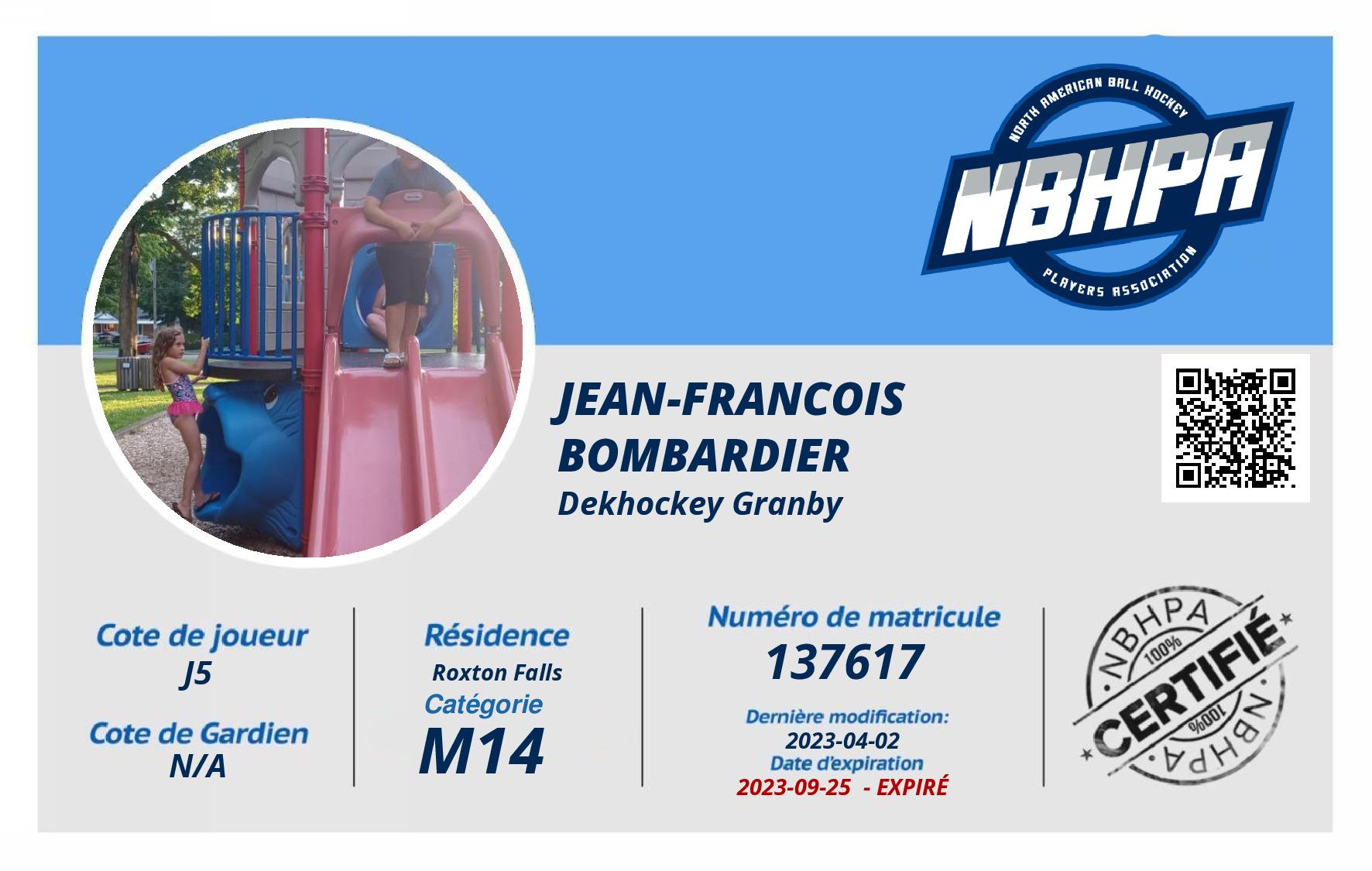 Jean-Francois  Bombardier 
