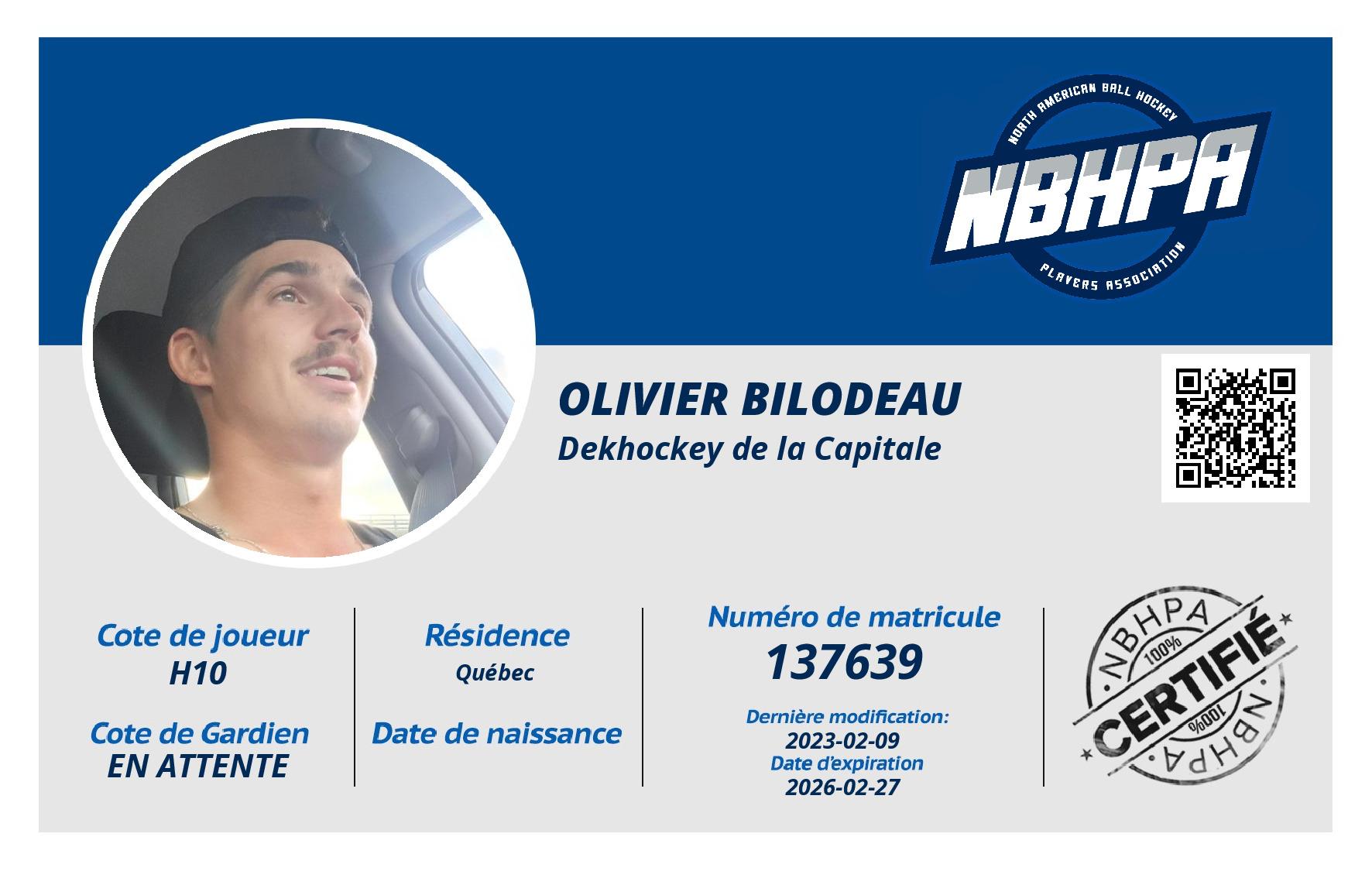 Olivier Bilodeau 