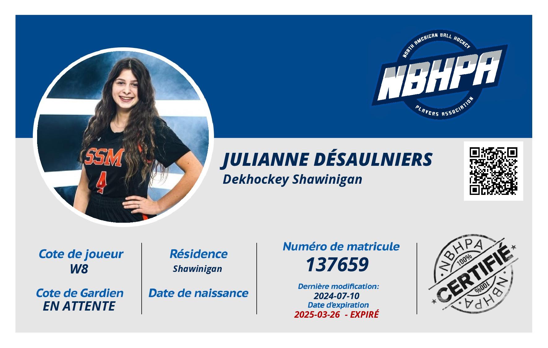 Julianne Désaulniers 
