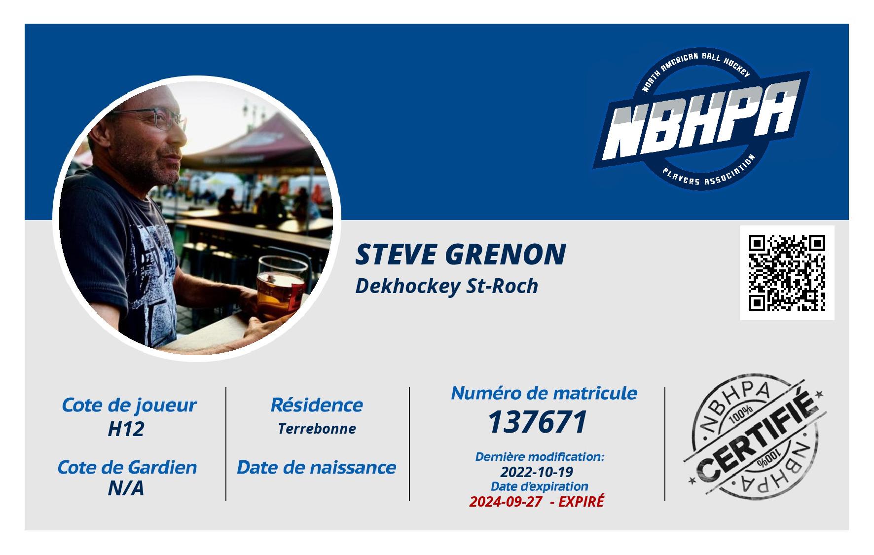 Steve Grenon