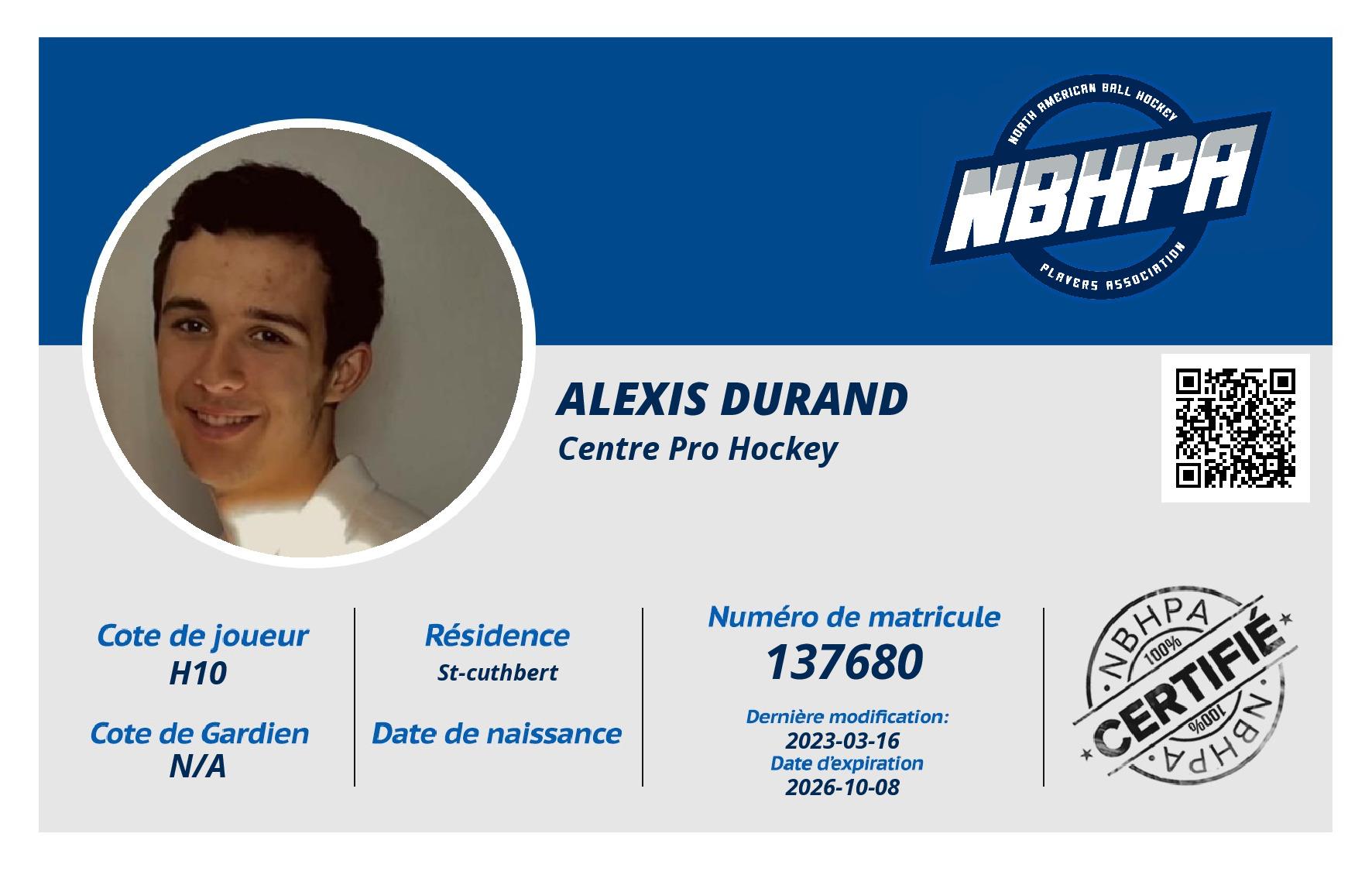 Alexis Durand
