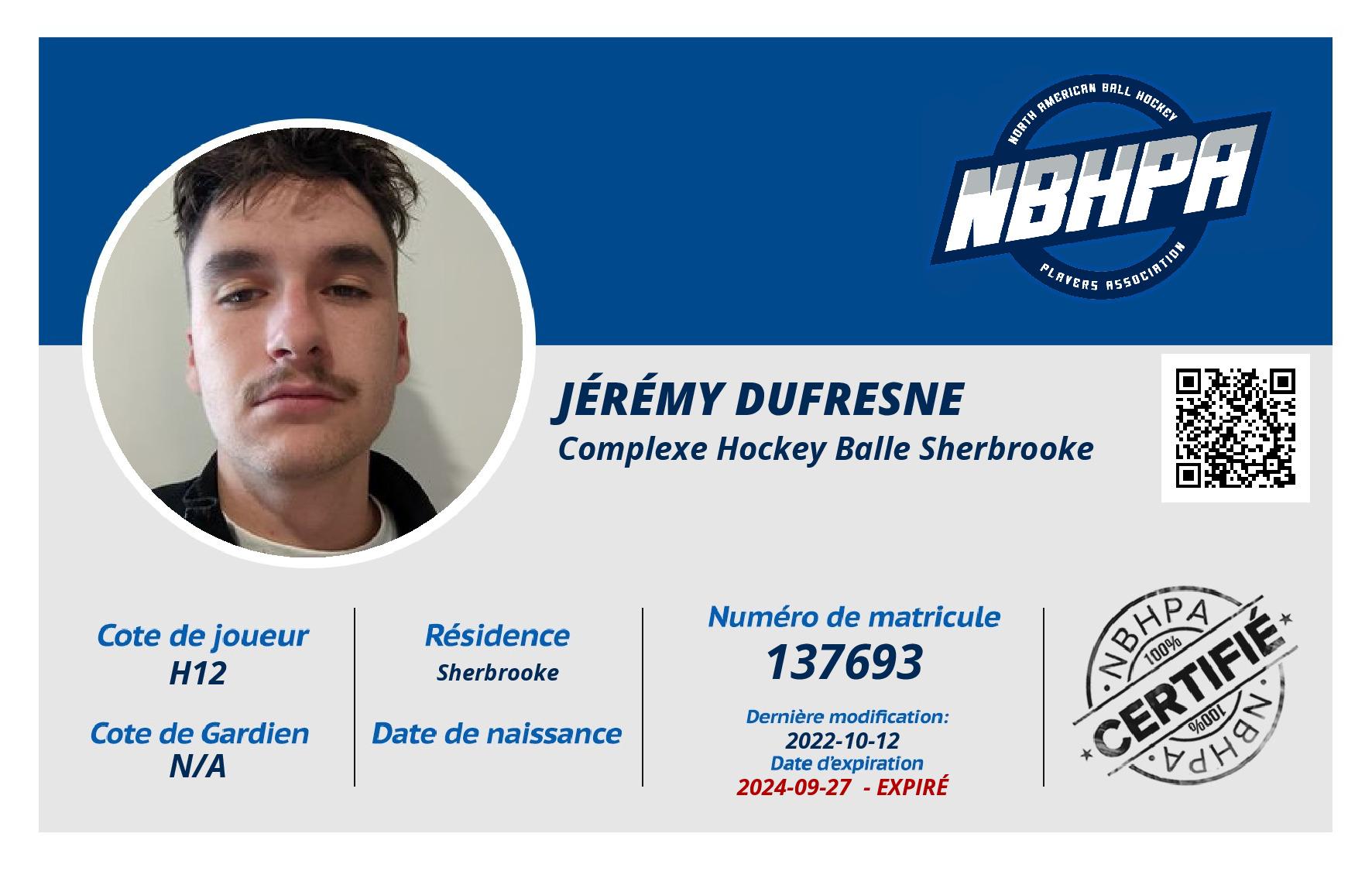 Jérémy Dufresne