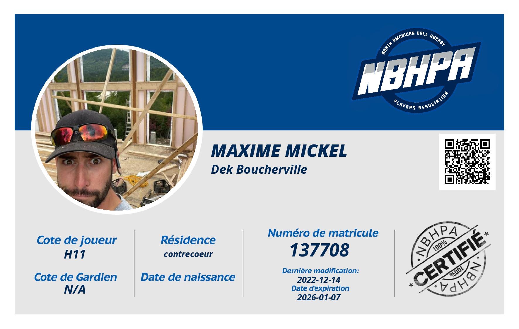 Maxime Mickel
