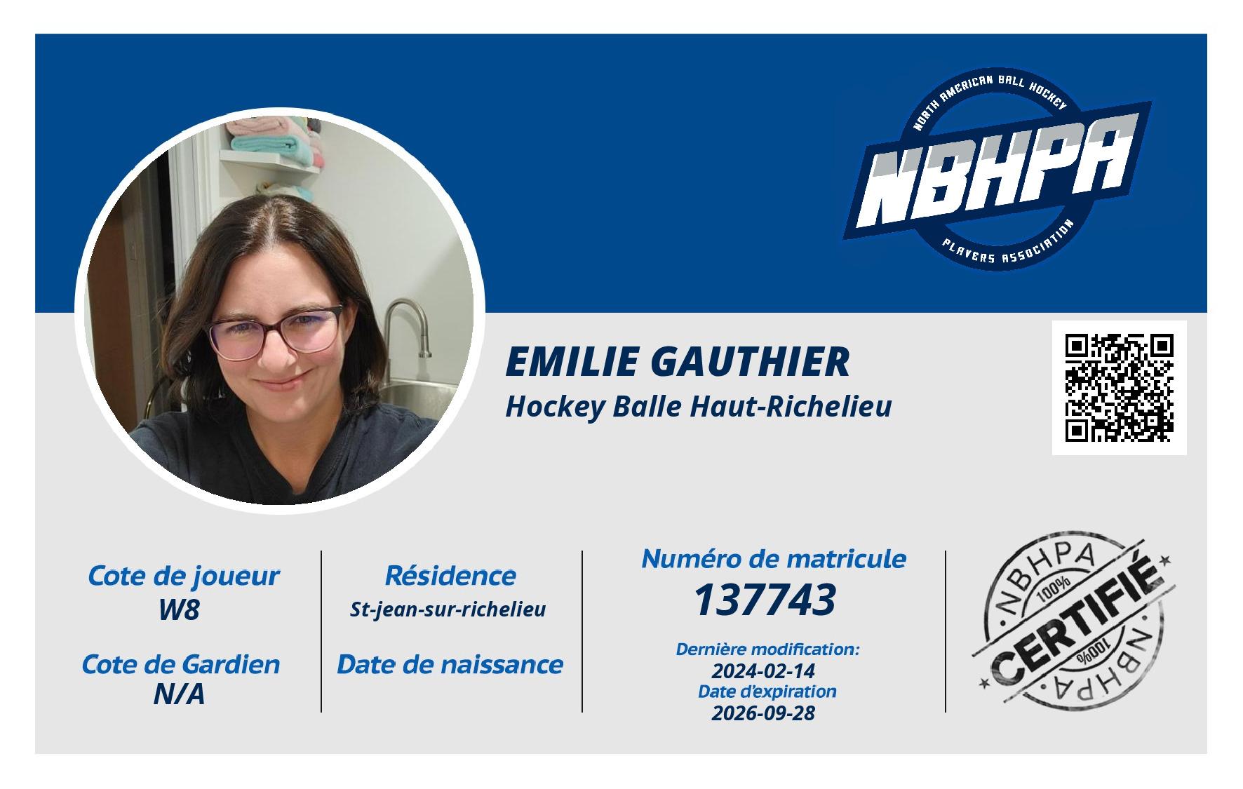 Emilie Gauthier