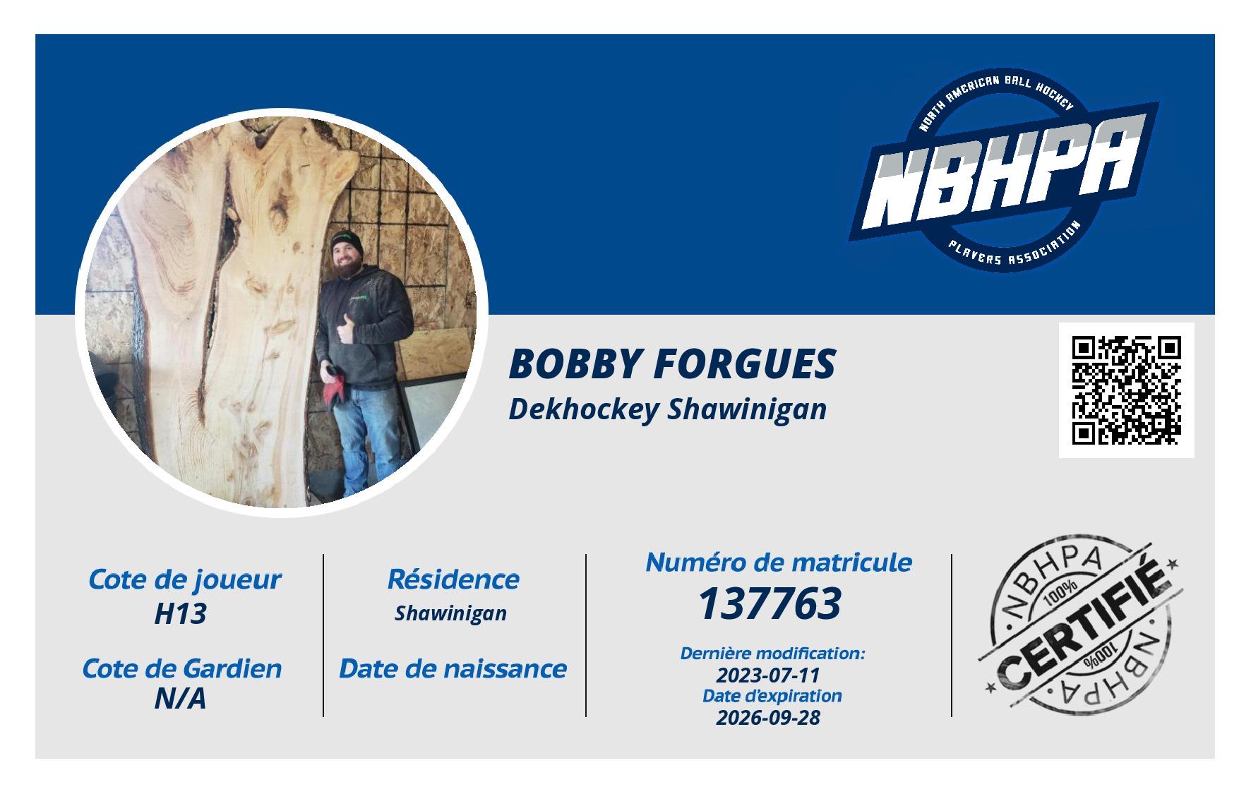 Bobby Forgues